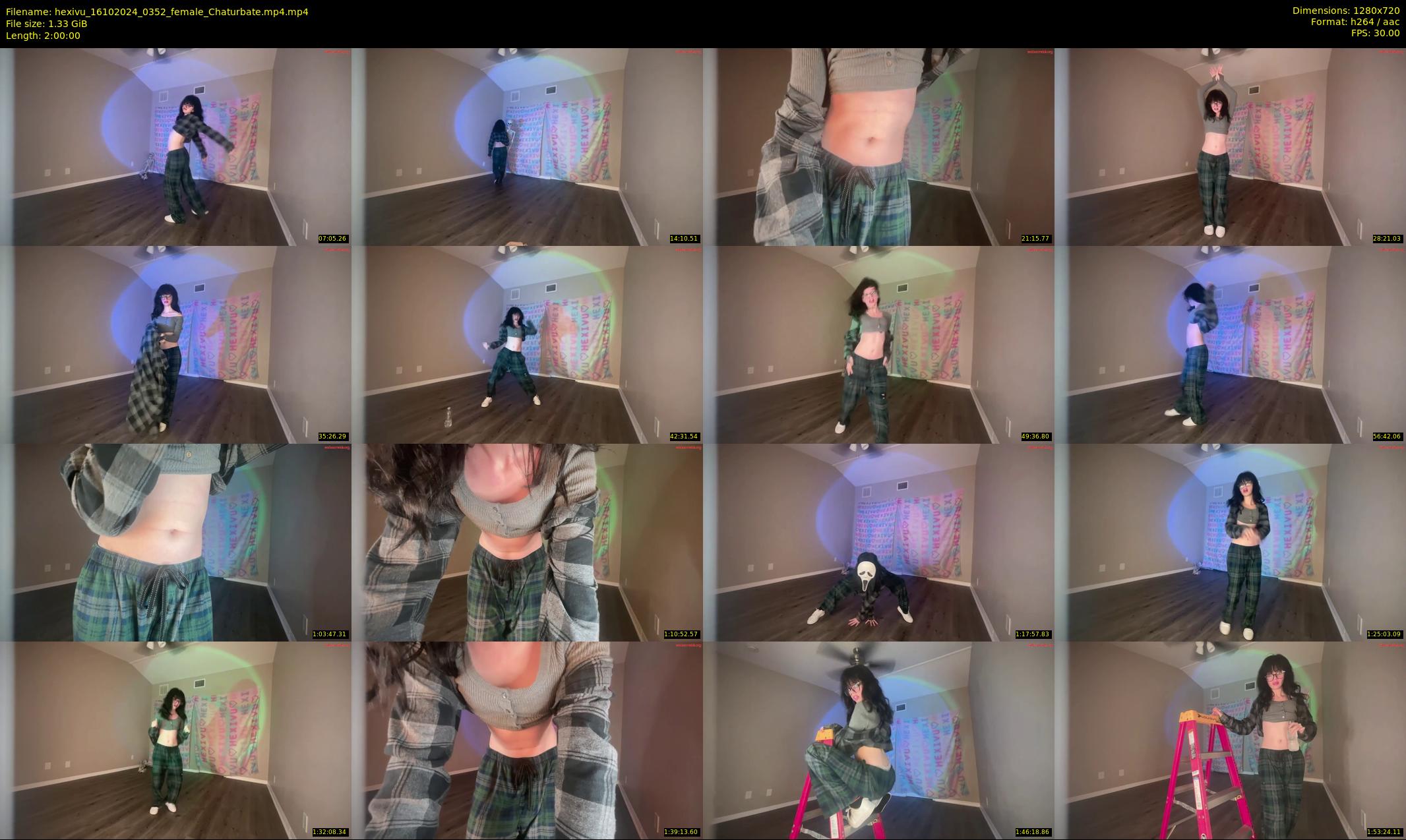 hexivu — 120 minute Chaturbate female cam show recording, 720p, Oct 16, 2024