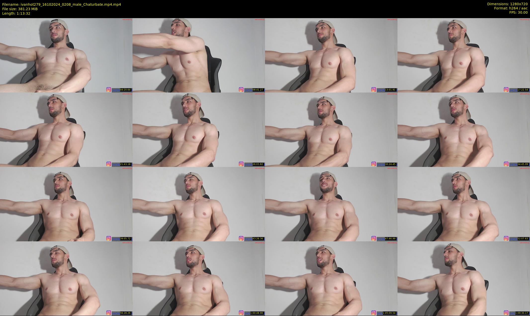 ivanhot279 — 74 minute Chaturbate male cam show recording, 720p, Oct 16, 2024