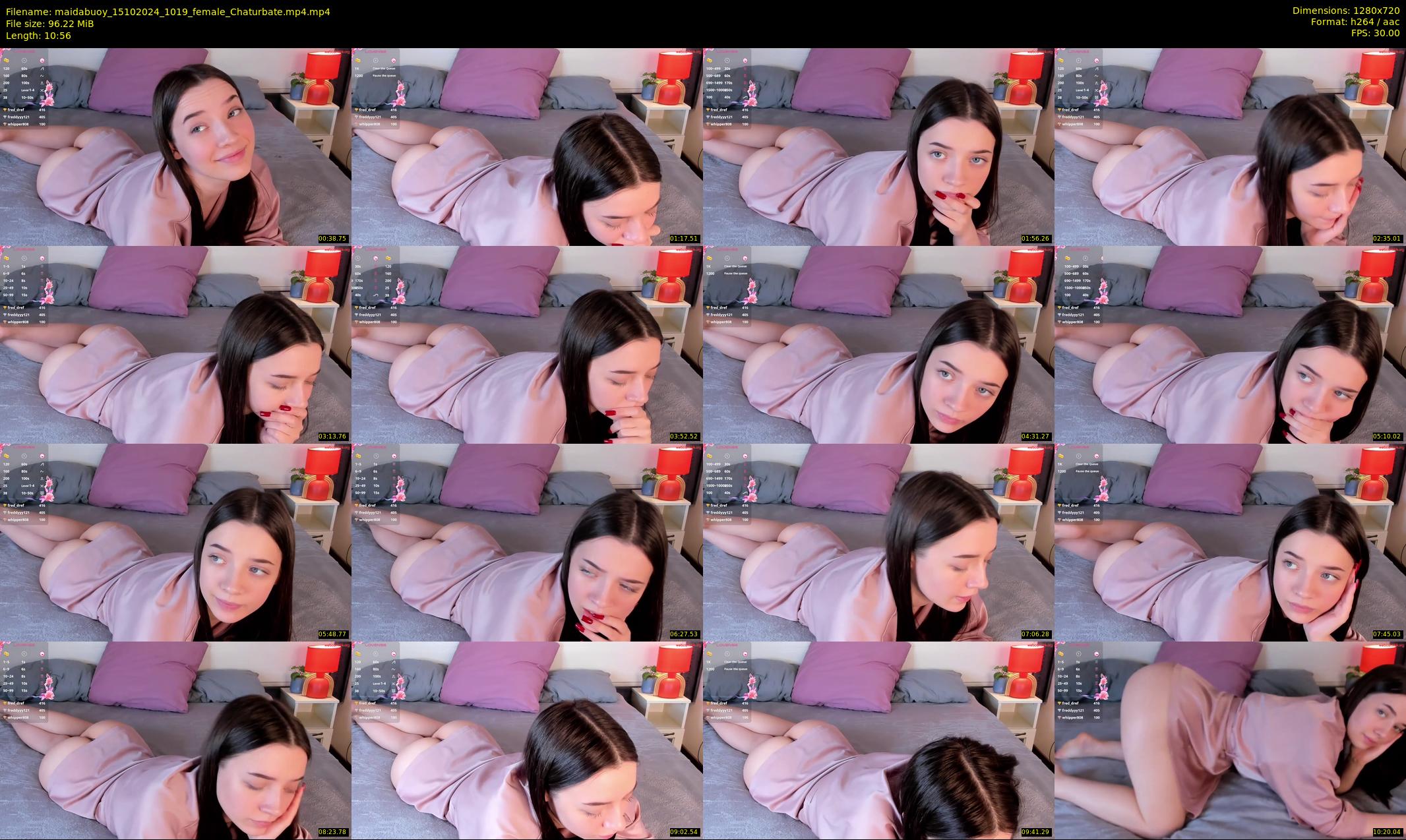 maidabuoy — 11 minute Chaturbate female cam show recording, 720p, Oct 15, 2024