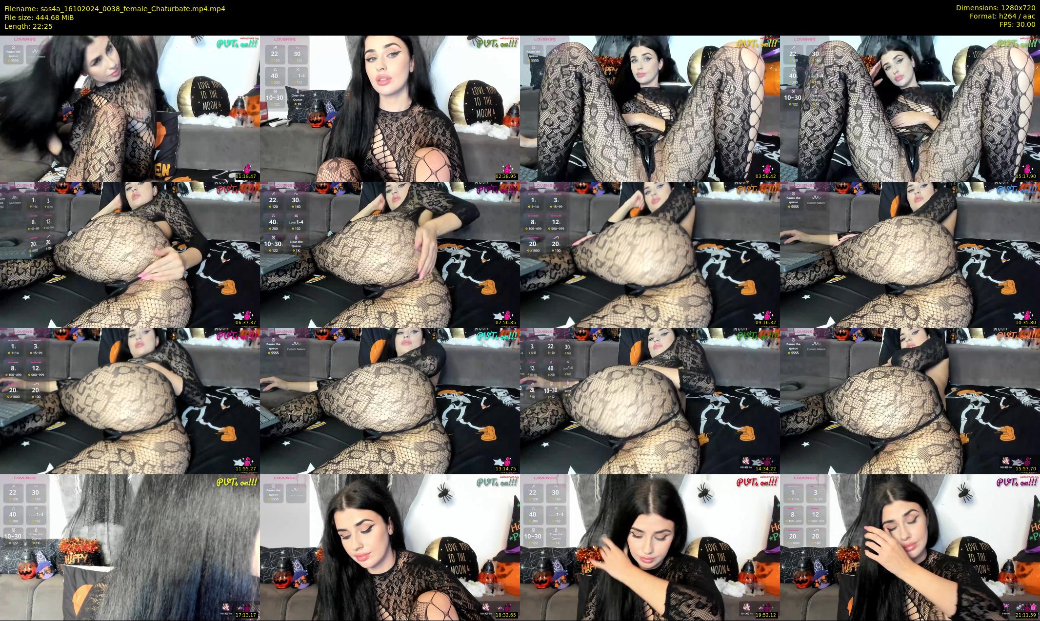 sas4a — 23 minute Chaturbate female cam show recording, 720p, Oct 16, 2024