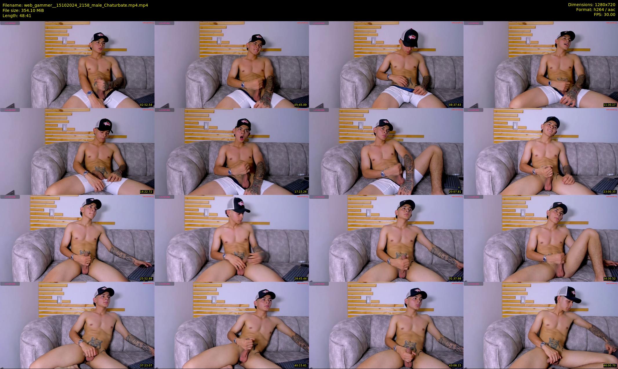web_gammer_ — 49 minute Chaturbate male cam show recording, 720p, Oct 15, 2024