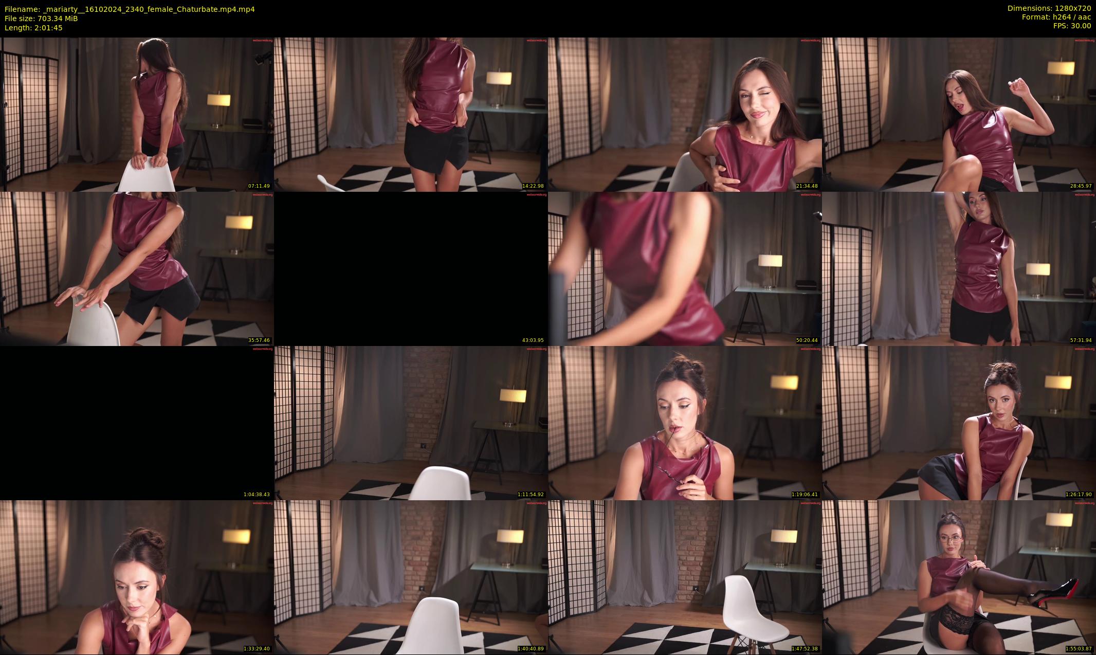_mariarty_ — 122 minute Chaturbate female cam show recording, 720p, Oct 16, 2024