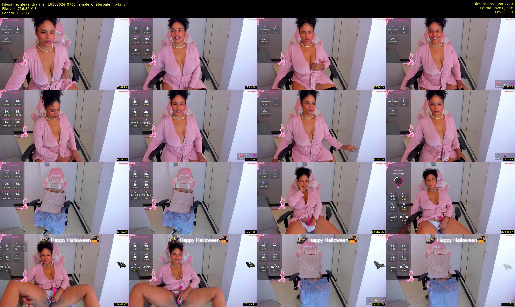 alexandra_mar — 98 minute Chaturbate female cam show recording, 720p, Oct 16, 2024