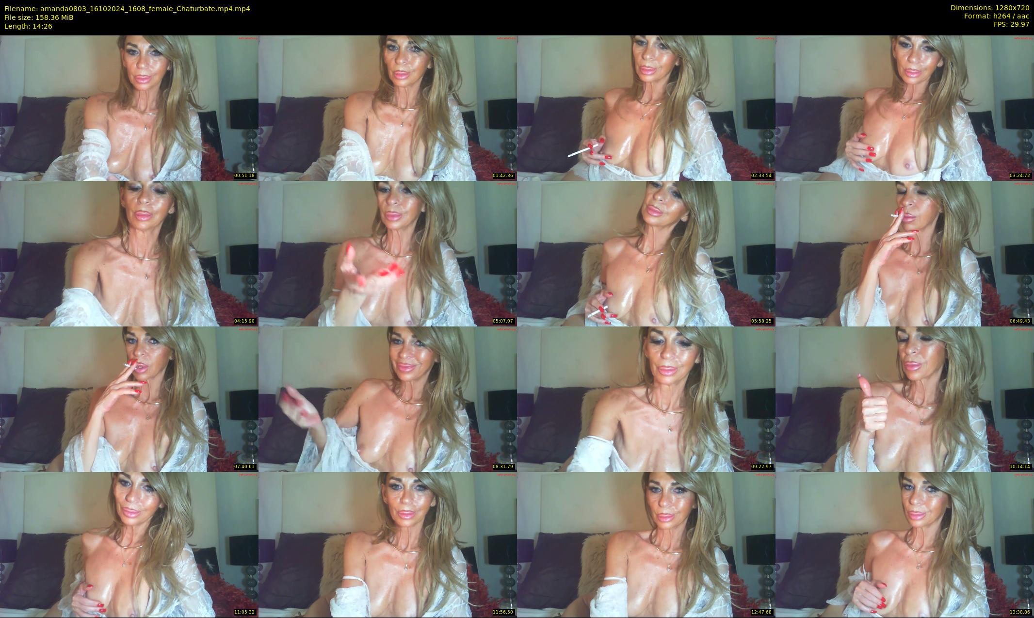 amanda0803 — 15 minute Chaturbate female cam show recording, 720p, Oct 16, 2024