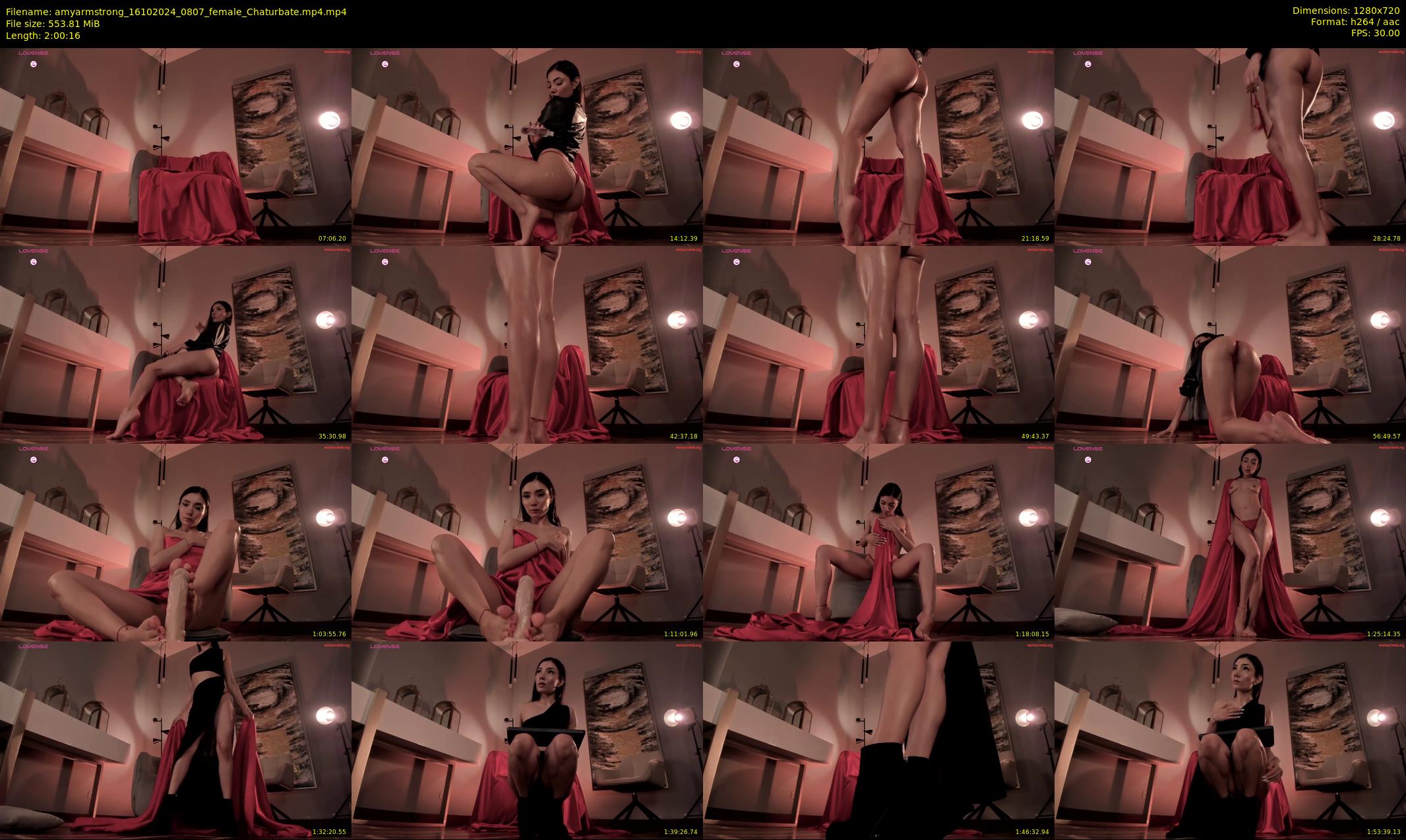 amyarmstrong — 121 minute Chaturbate female cam show recording, 720p, Oct 16, 2024
