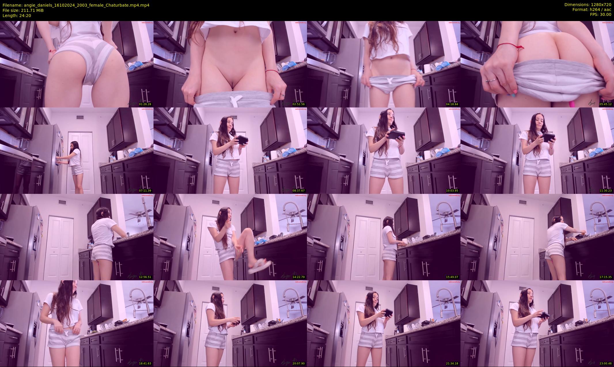 angie_daniels — 25 minute Chaturbate female cam show recording, 720p, Oct 16, 2024