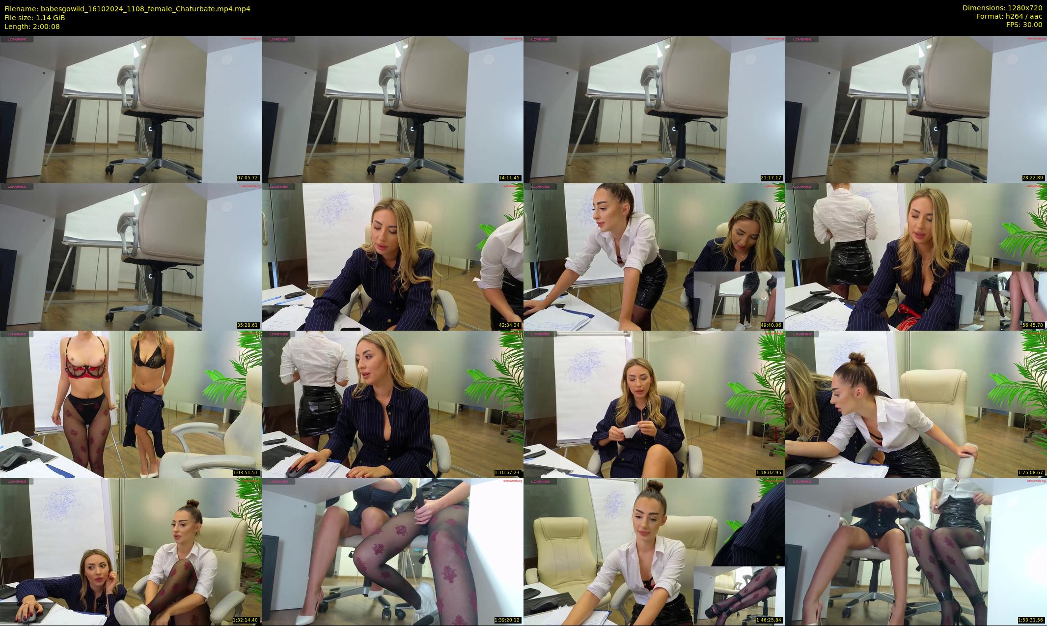 babesgowild — 121 minute Chaturbate couple cam show recording, 720p, Oct 16, 2024