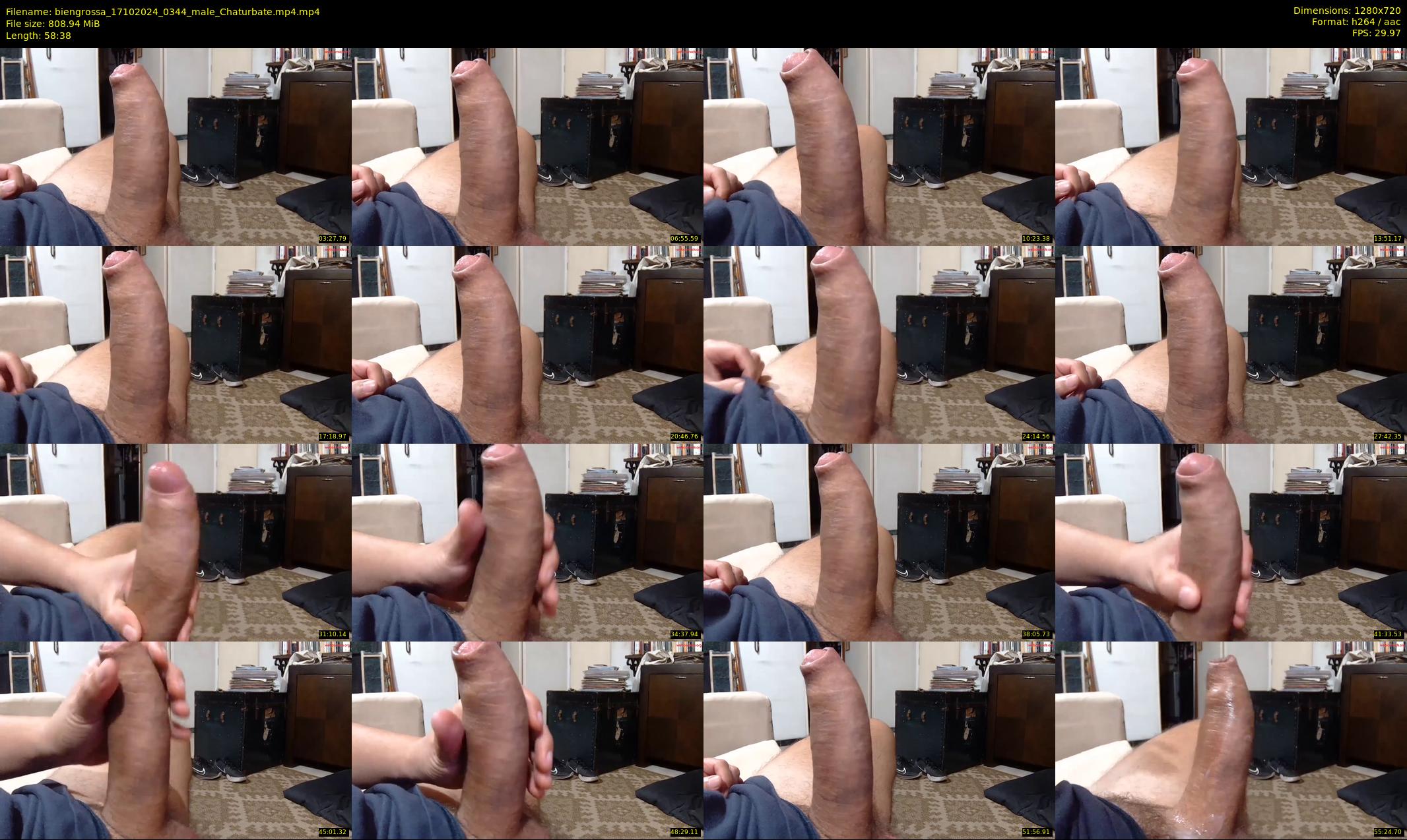 biengrossa — 59 minute Chaturbate male cam show recording, 720p, Oct 17, 2024