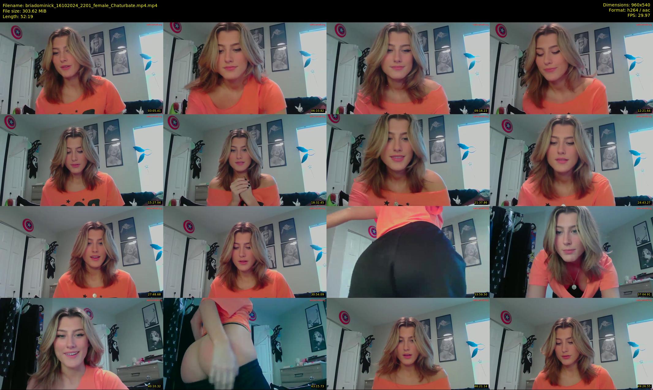 briadominick — 53 minute Chaturbate couple cam show recording, 480p, Oct 16, 2024