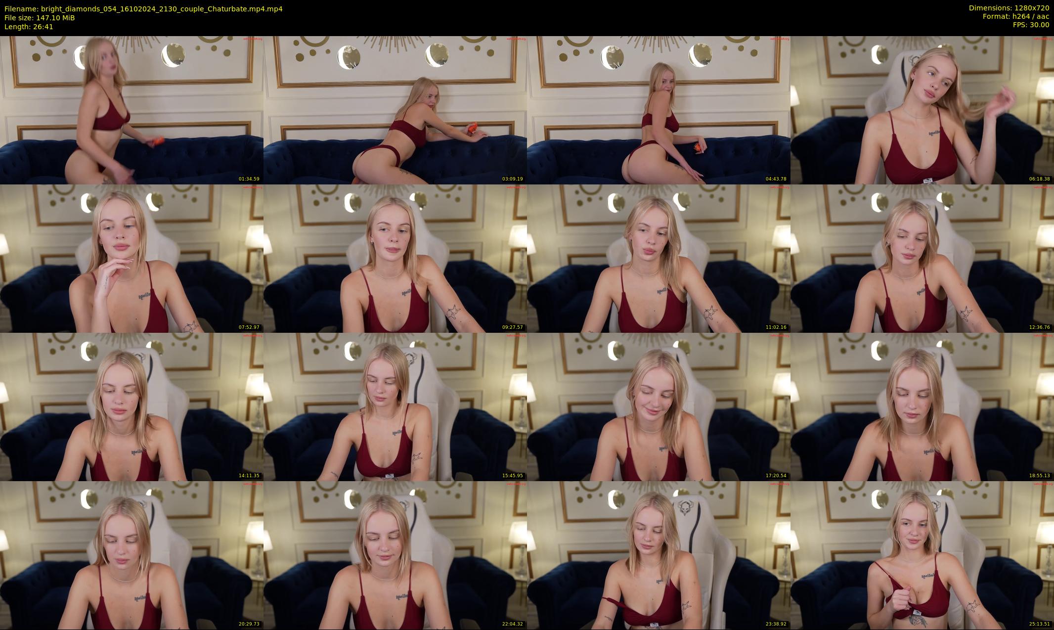 bright_diamonds_054 — 27 minute Chaturbate couple cam show recording, 720p, Oct 16, 2024