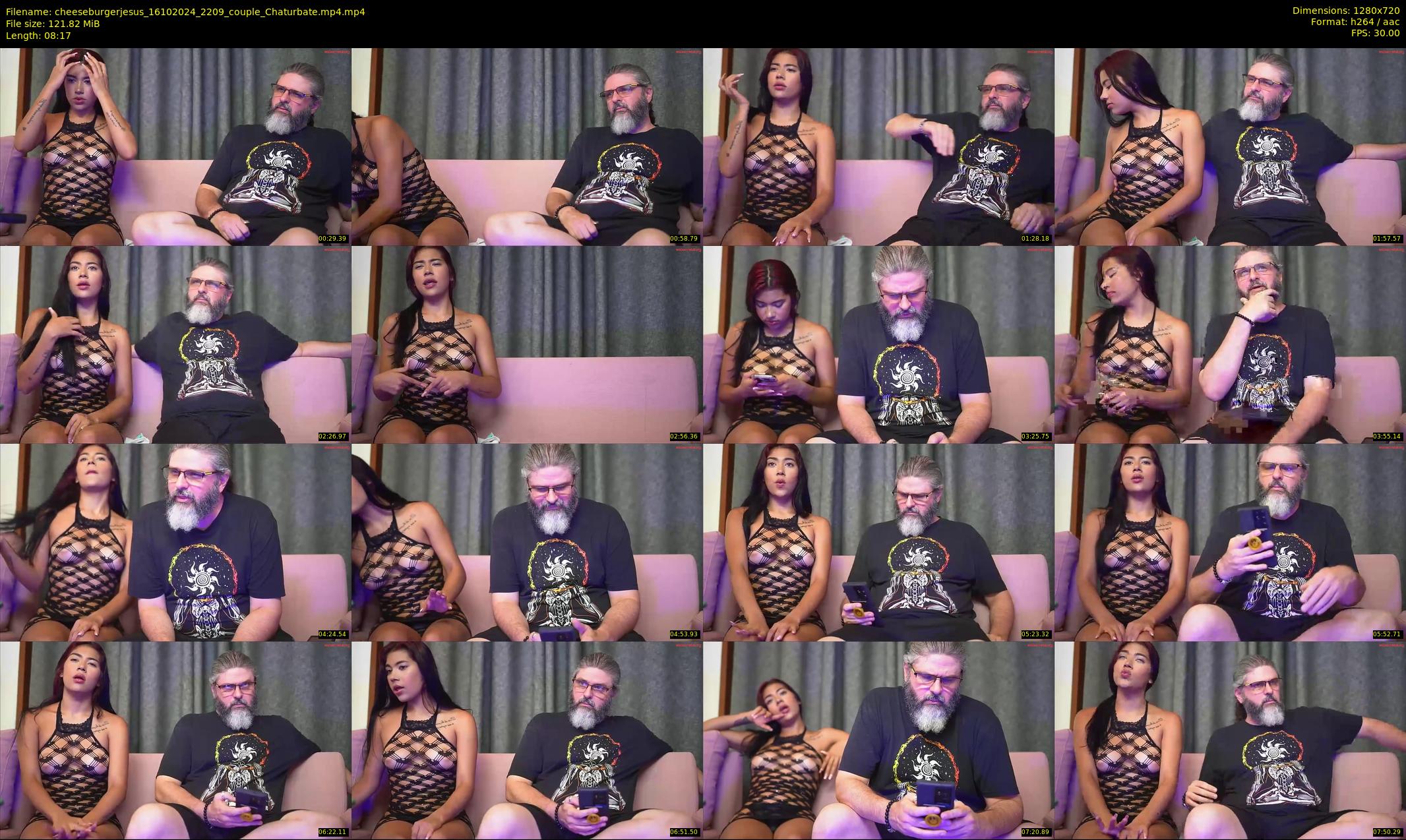 cheeseburgerjesus — 9 minute Chaturbate couple cam show recording, 720p, Oct 16, 2024