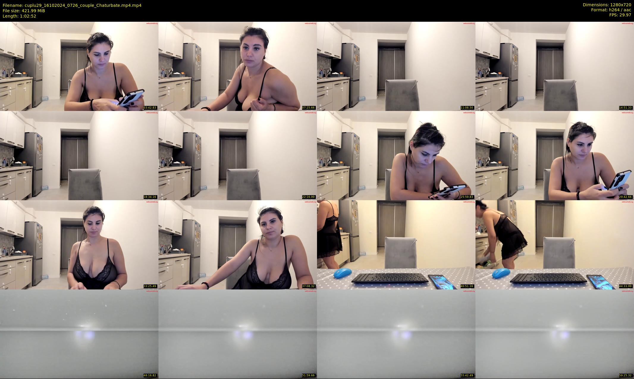 cuplu29 — 63 minute Chaturbate couple cam show recording, 720p, Oct 16, 2024