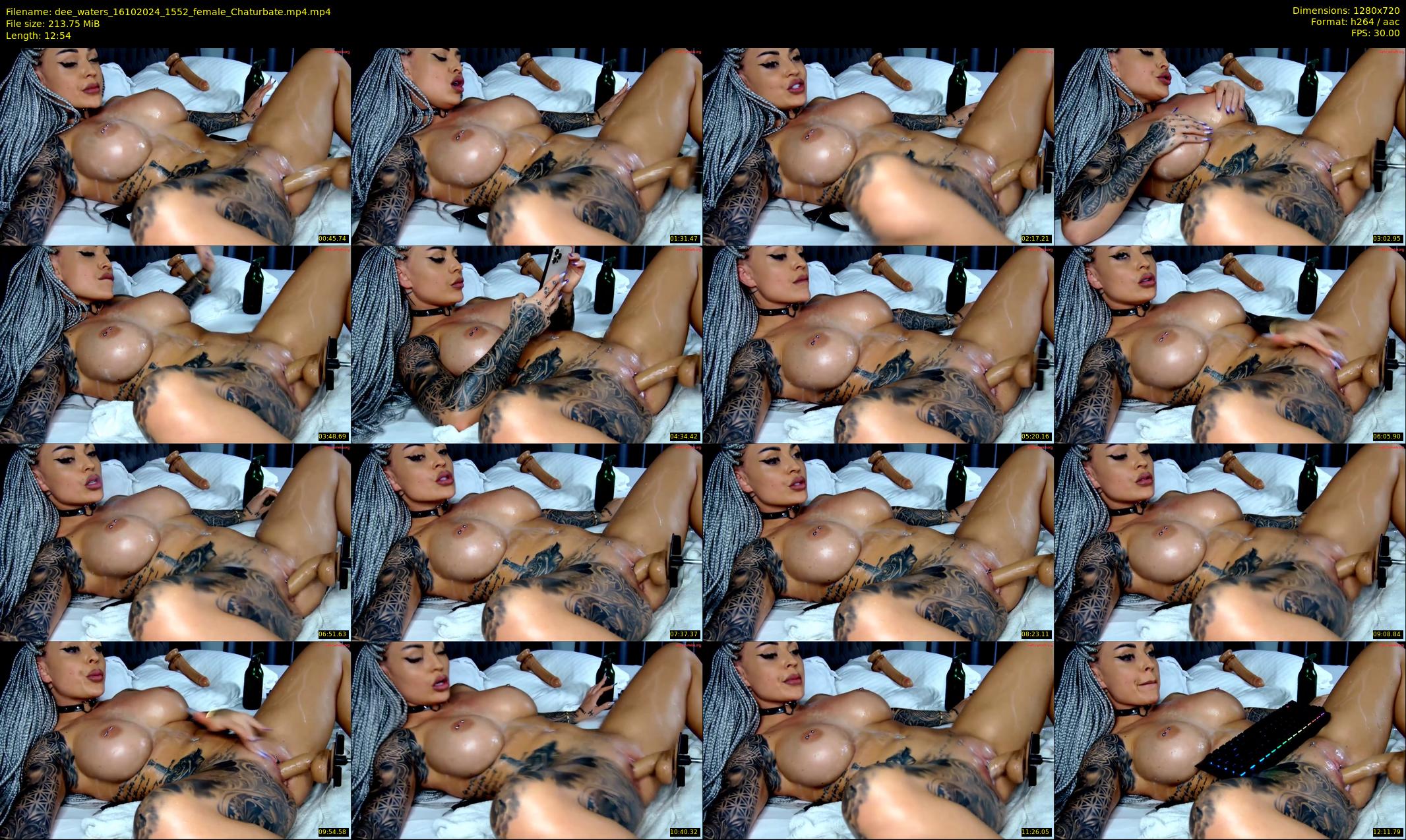 dee_waters — 13 minute Chaturbate female cam show recording, 720p, Oct 16, 2024