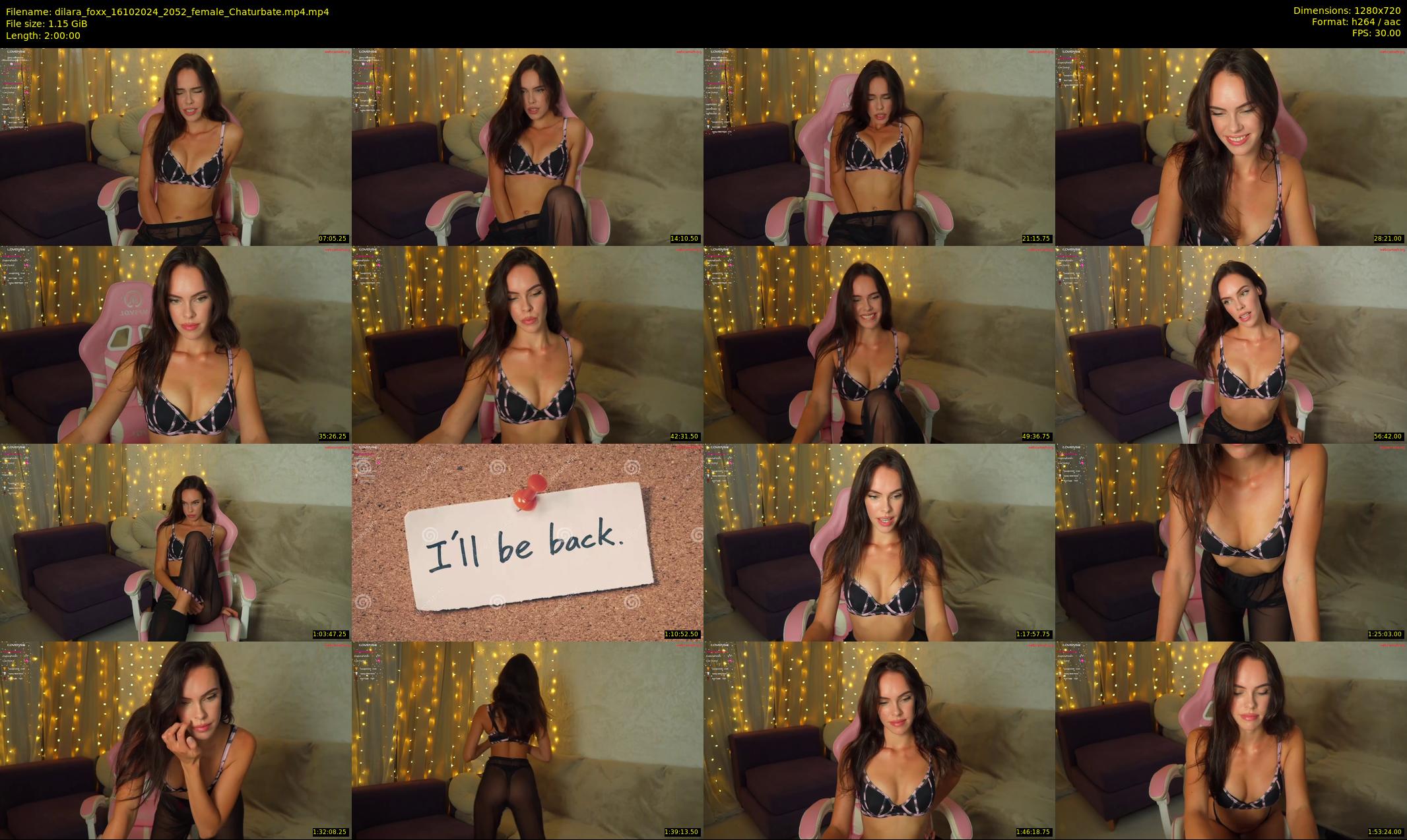 dilara_foxx — 120 minute Chaturbate female cam show recording, 720p, Oct 16, 2024