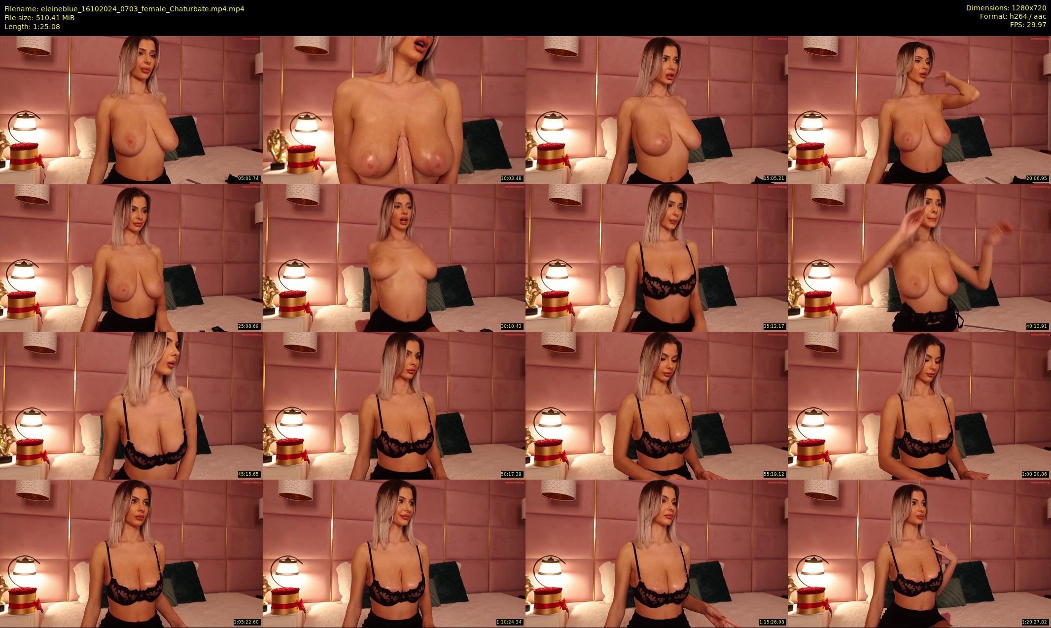 eleineblue — 86 minute Chaturbate female cam show recording, 720p, Oct 16, 2024