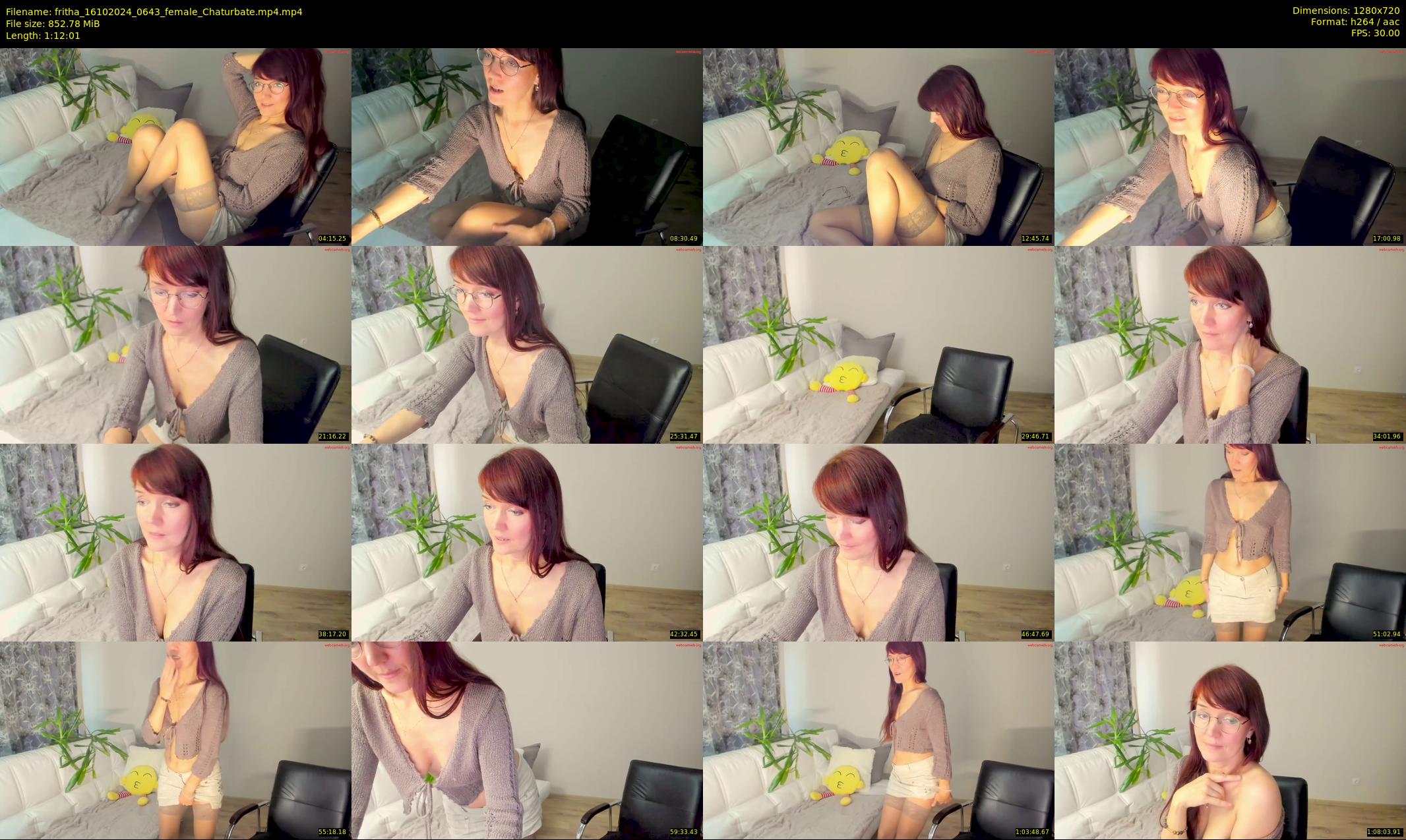 fritha — 73 minute Chaturbate female cam show recording, 720p, Oct 16, 2024