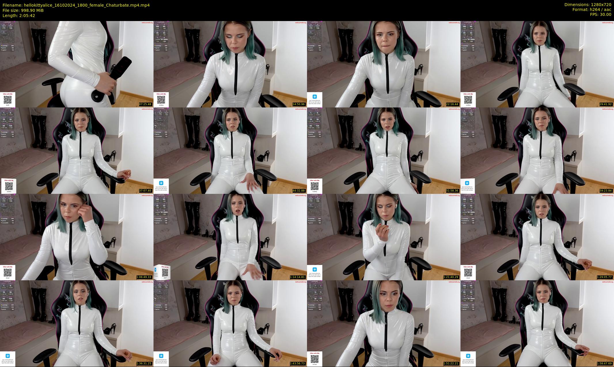 hellokittyalice — 126 minute Chaturbate female cam show recording, 720p, Oct 16, 2024