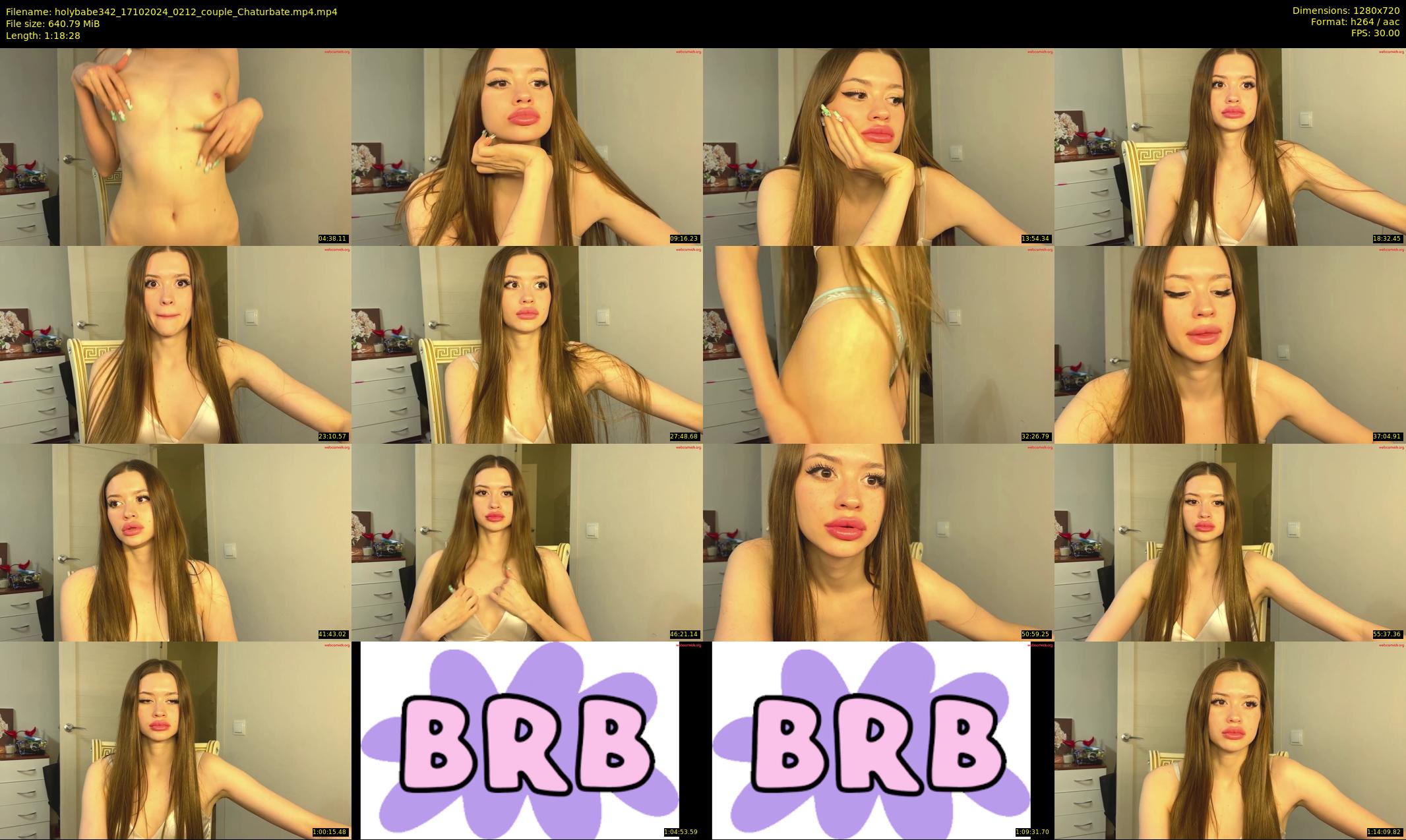 holybabe342 — 79 minute Chaturbate couple cam show recording, 720p, Oct 17, 2024