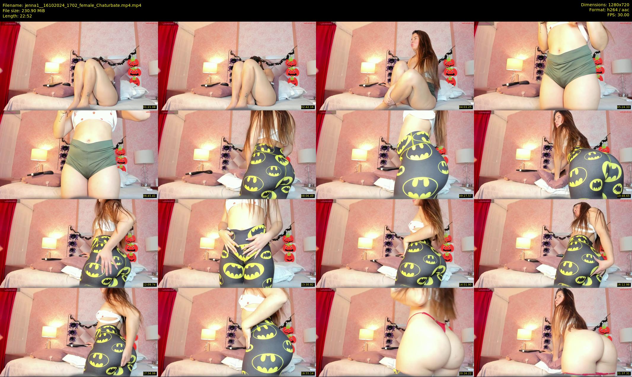 jenna1_ — 23 minute Chaturbate female cam show recording, 720p, Oct 16, 2024