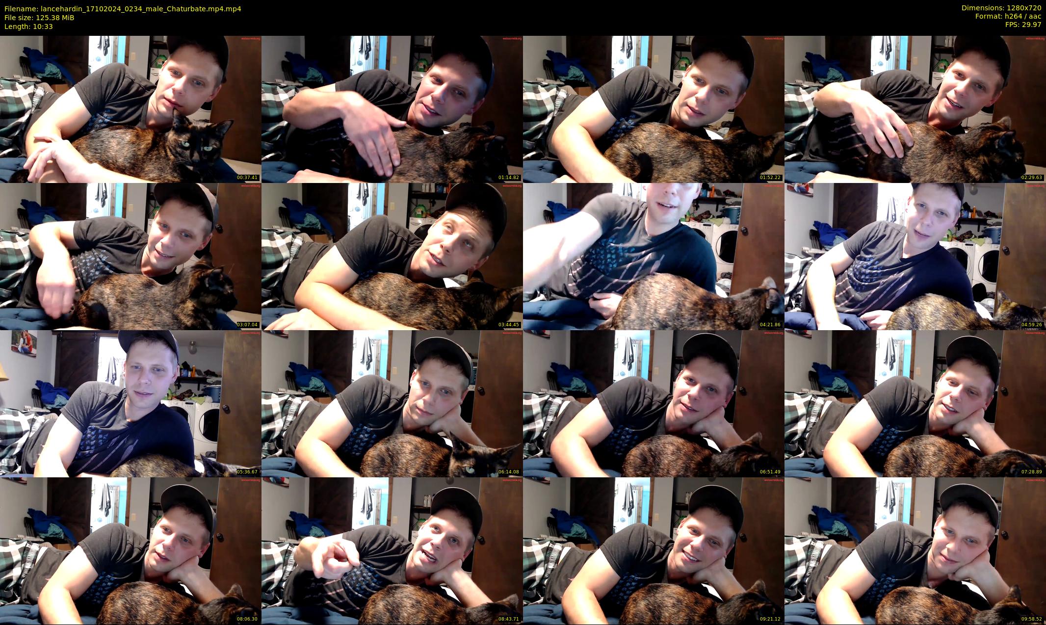 lancehardin — 11 minute Chaturbate male cam show recording, 720p, Oct 17, 2024