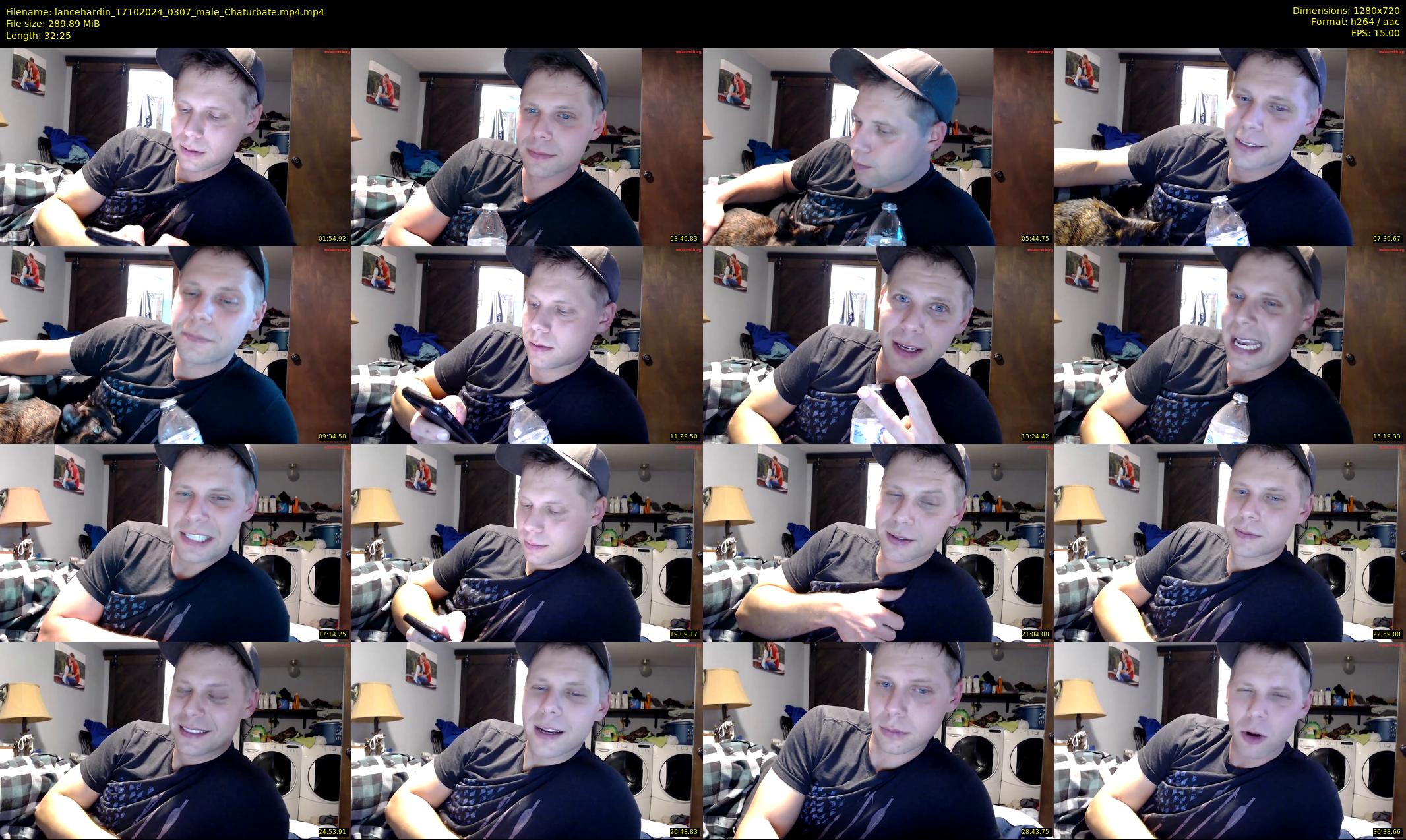 lancehardin — 33 minute Chaturbate male cam show recording, 720p, Oct 17, 2024