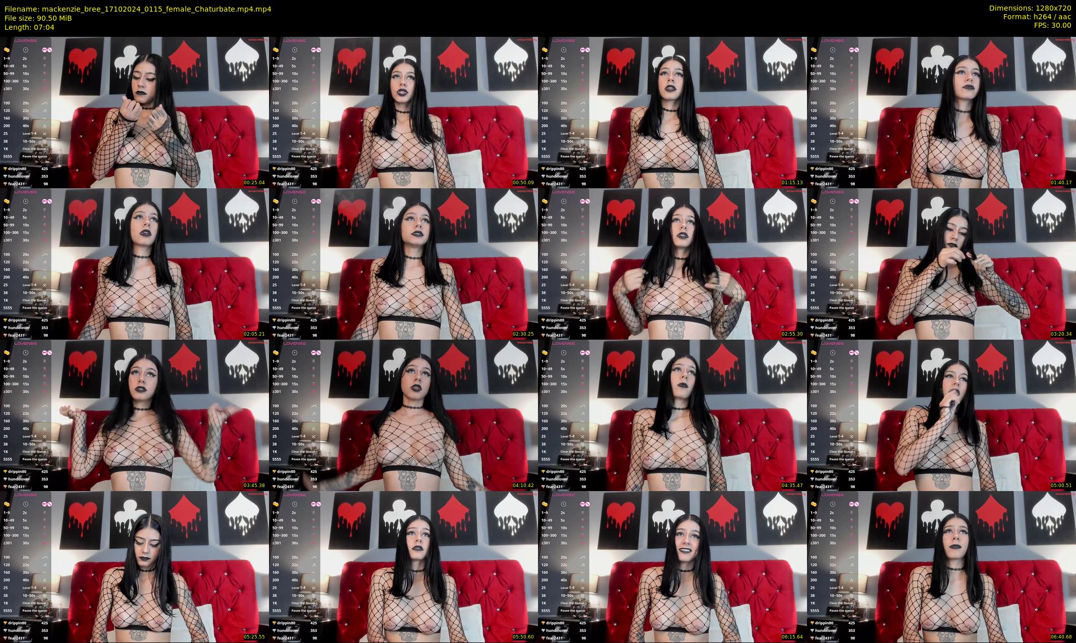 mackenzie_bree — 8 minute Chaturbate female cam show recording, 720p, Oct 17, 2024