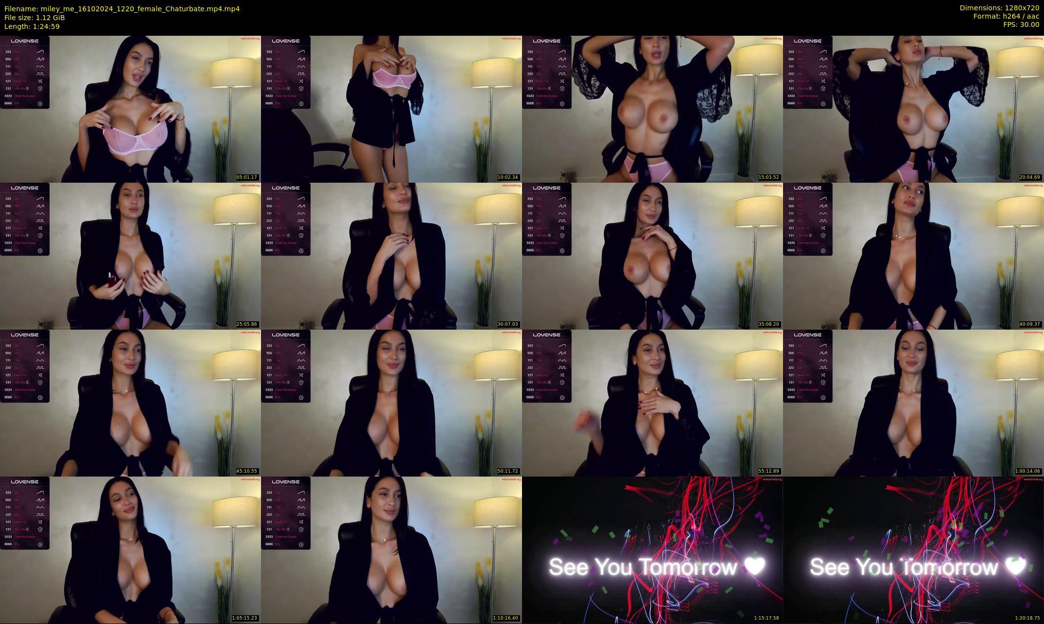 miley_me — 85 minute Chaturbate female cam show recording, 720p, Oct 16, 2024