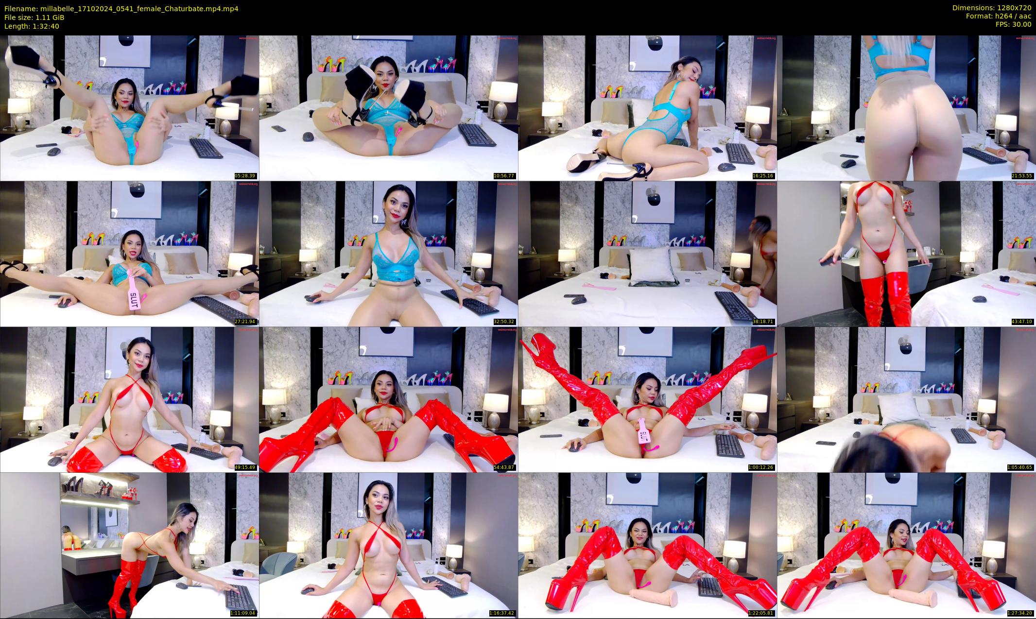millabelle — 93 minute Chaturbate female cam show recording, 720p, Oct 17, 2024