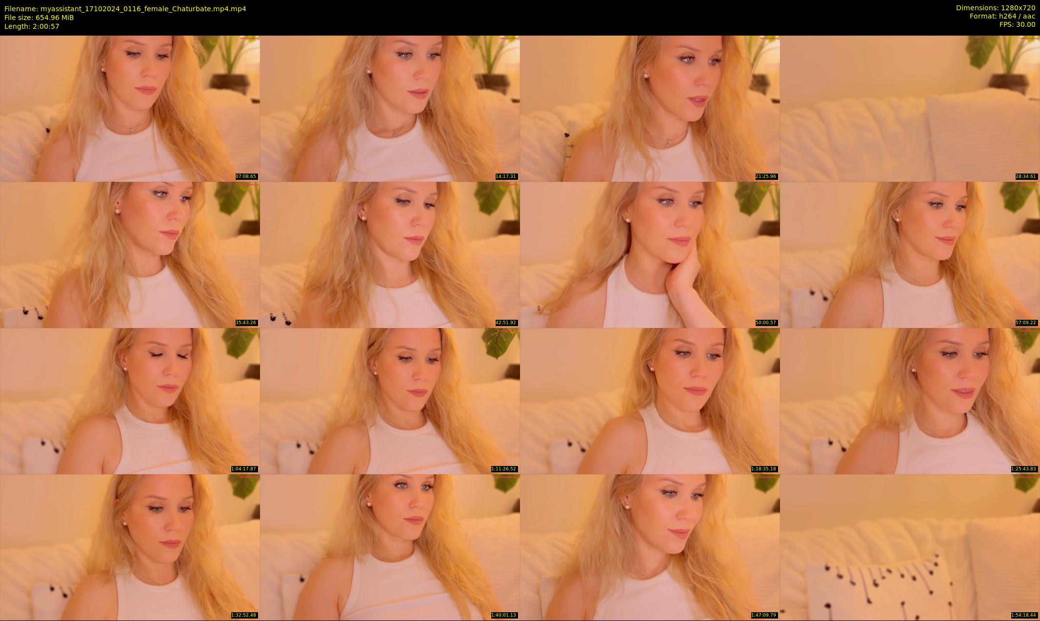 myassistant — 121 minute Chaturbate female cam show recording, 720p, Oct 17, 2024