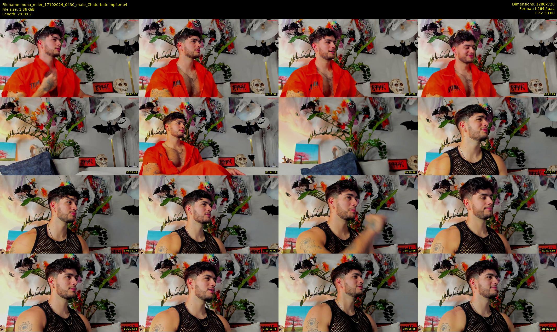 noha_miler — 121 minute Chaturbate male cam show recording, 720p, Oct 17, 2024