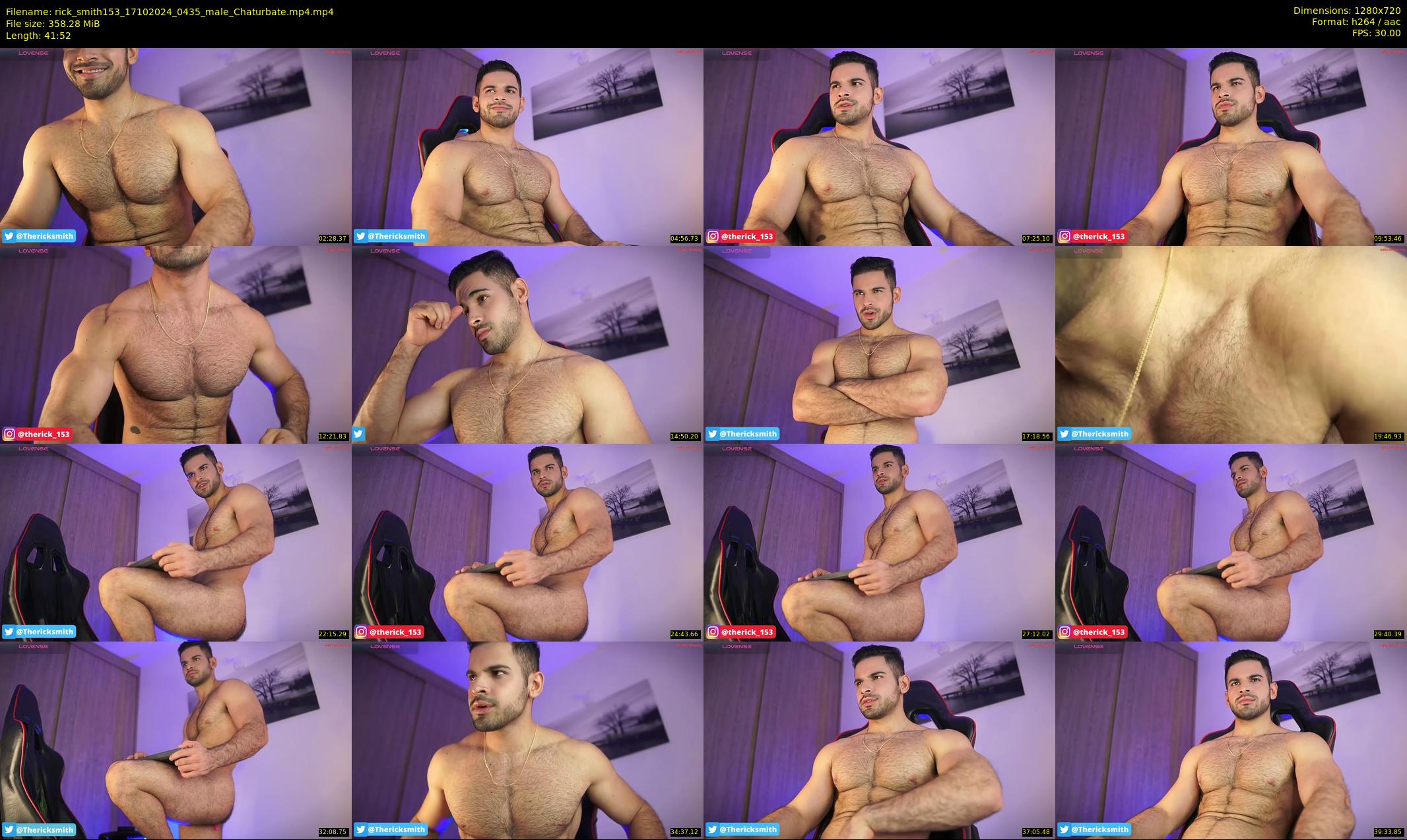 rick_smith153 — 42 minute Chaturbate male cam show recording, 720p, Oct 17, 2024