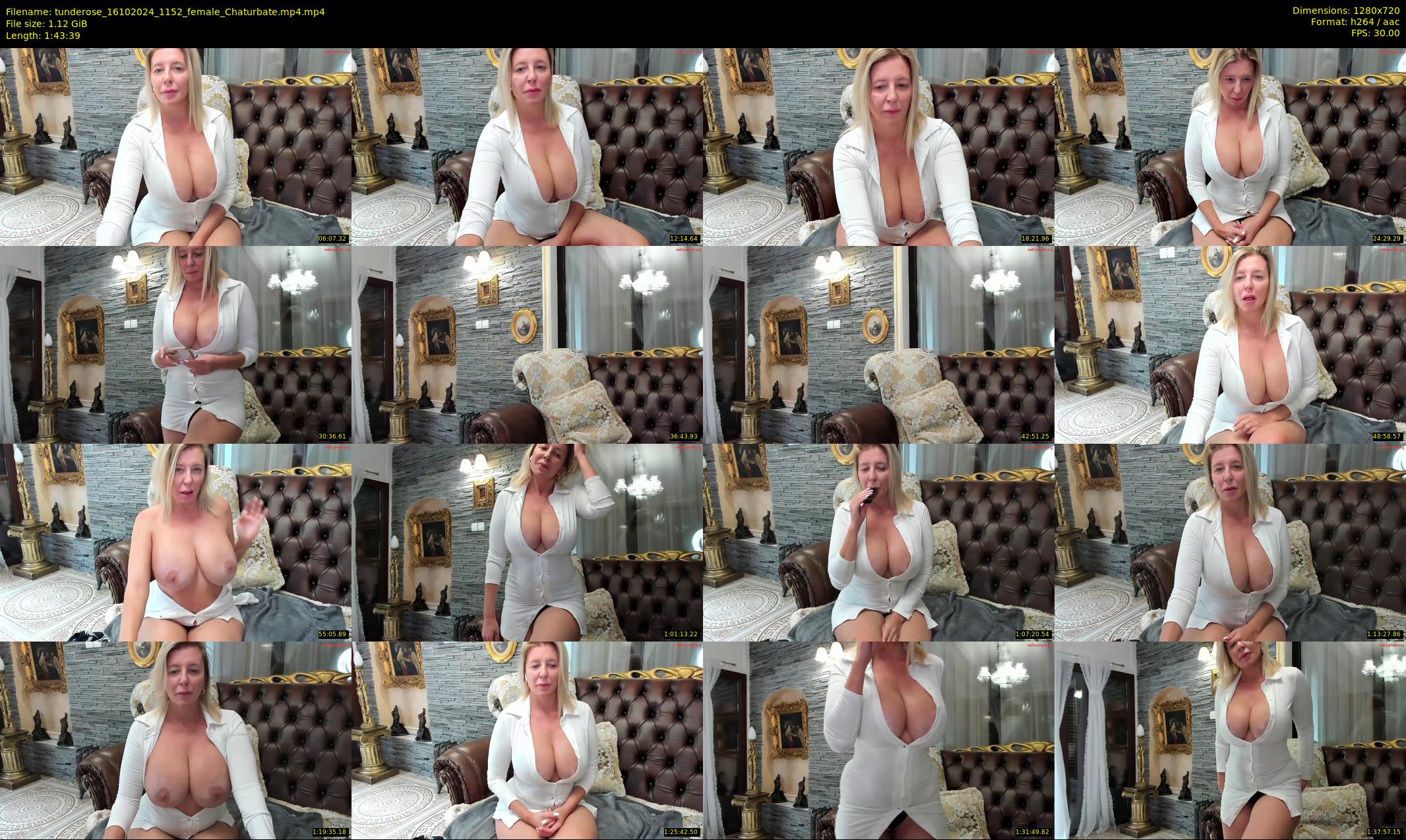 tunderose — 104 minute Chaturbate female cam show recording, 720p, Oct 16, 2024