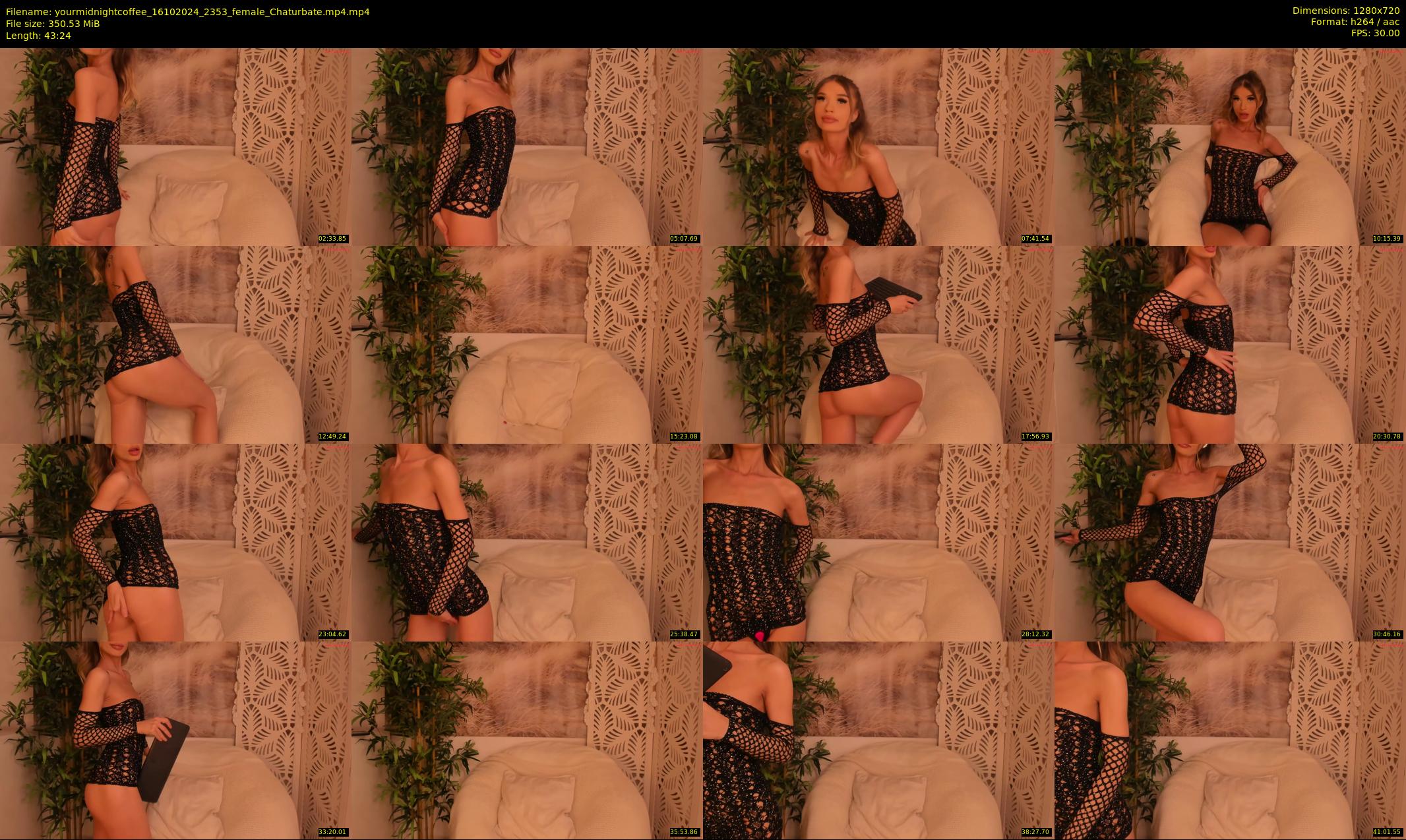 yourmidnightcoffee — 44 minute Chaturbate female cam show recording, 720p, Oct 16, 2024