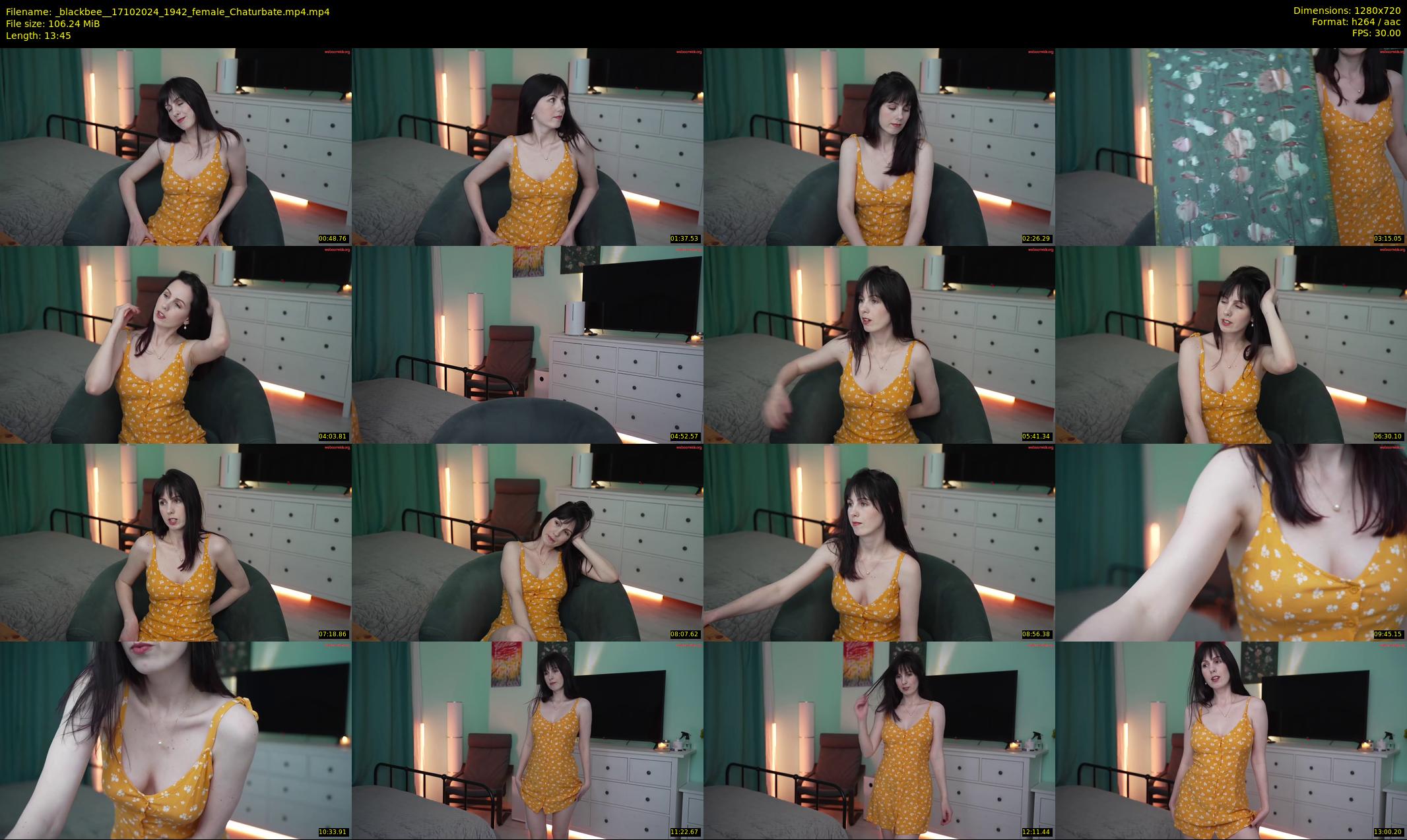 _blackbee_ — 14 minute Chaturbate female cam show recording, 720p, Oct 17, 2024