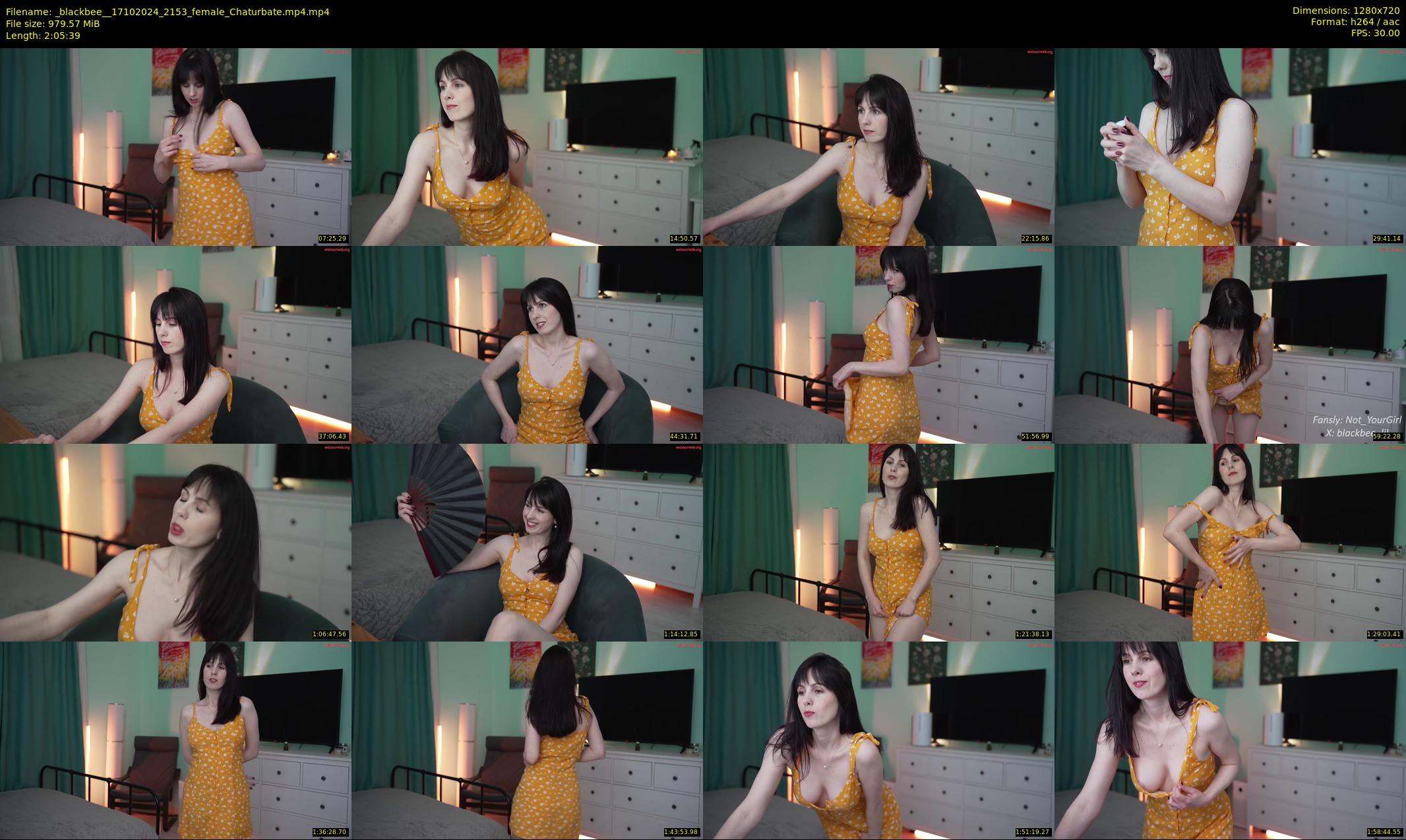 _blackbee_ — 126 minute Chaturbate female cam show recording, 720p, Oct 17, 2024