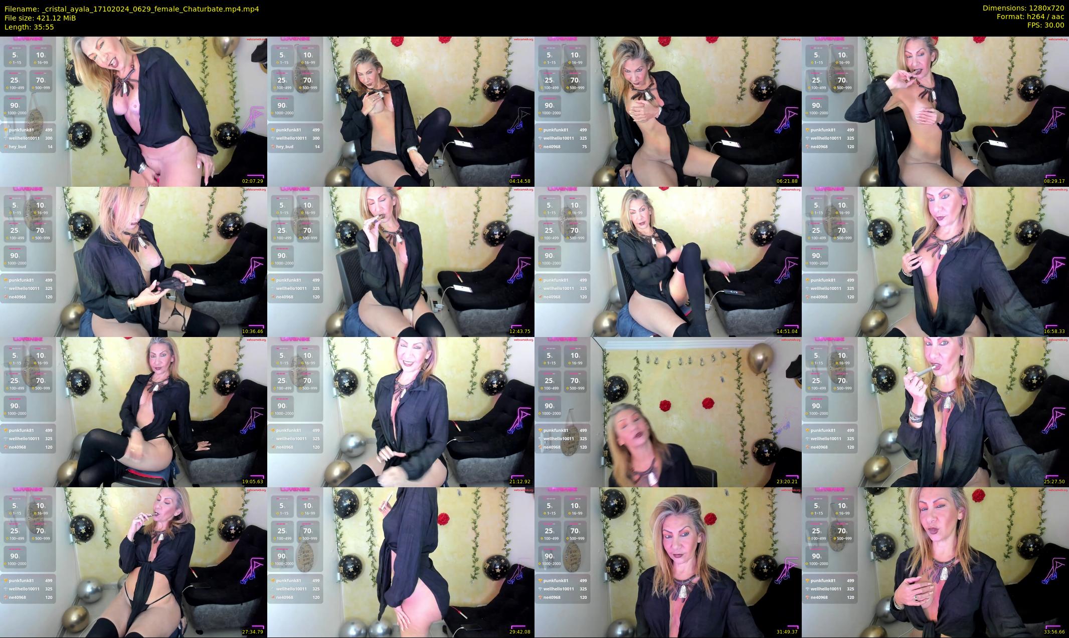 _cristal_ayala — 36 minute Chaturbate female cam show recording, 720p, Oct 17, 2024
