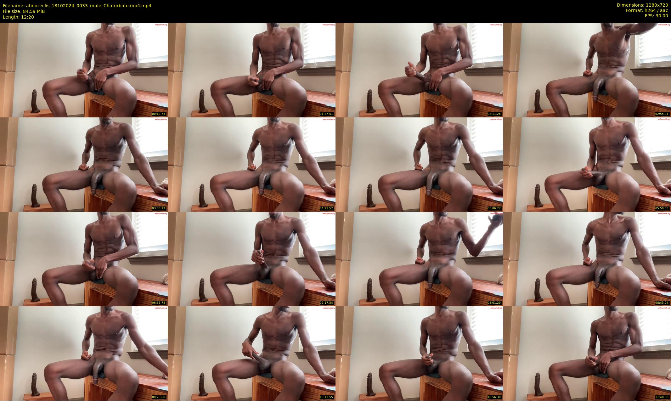 ahnoreclis — 13 minute Chaturbate male cam show recording, 720p, Oct 18, 2024