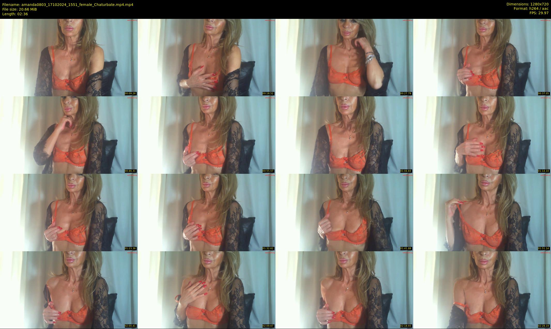 amanda0803 — 3 minute Chaturbate female cam show recording, 720p, Oct 17, 2024