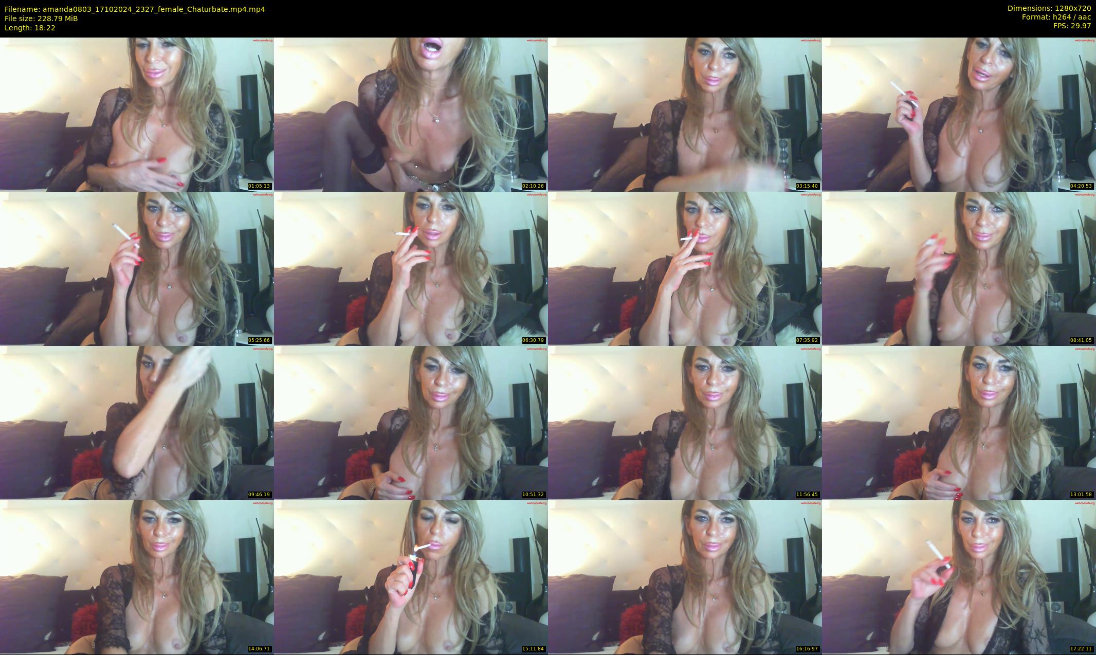 amanda0803 — 19 minute Chaturbate female cam show recording, 720p, Oct 17, 2024