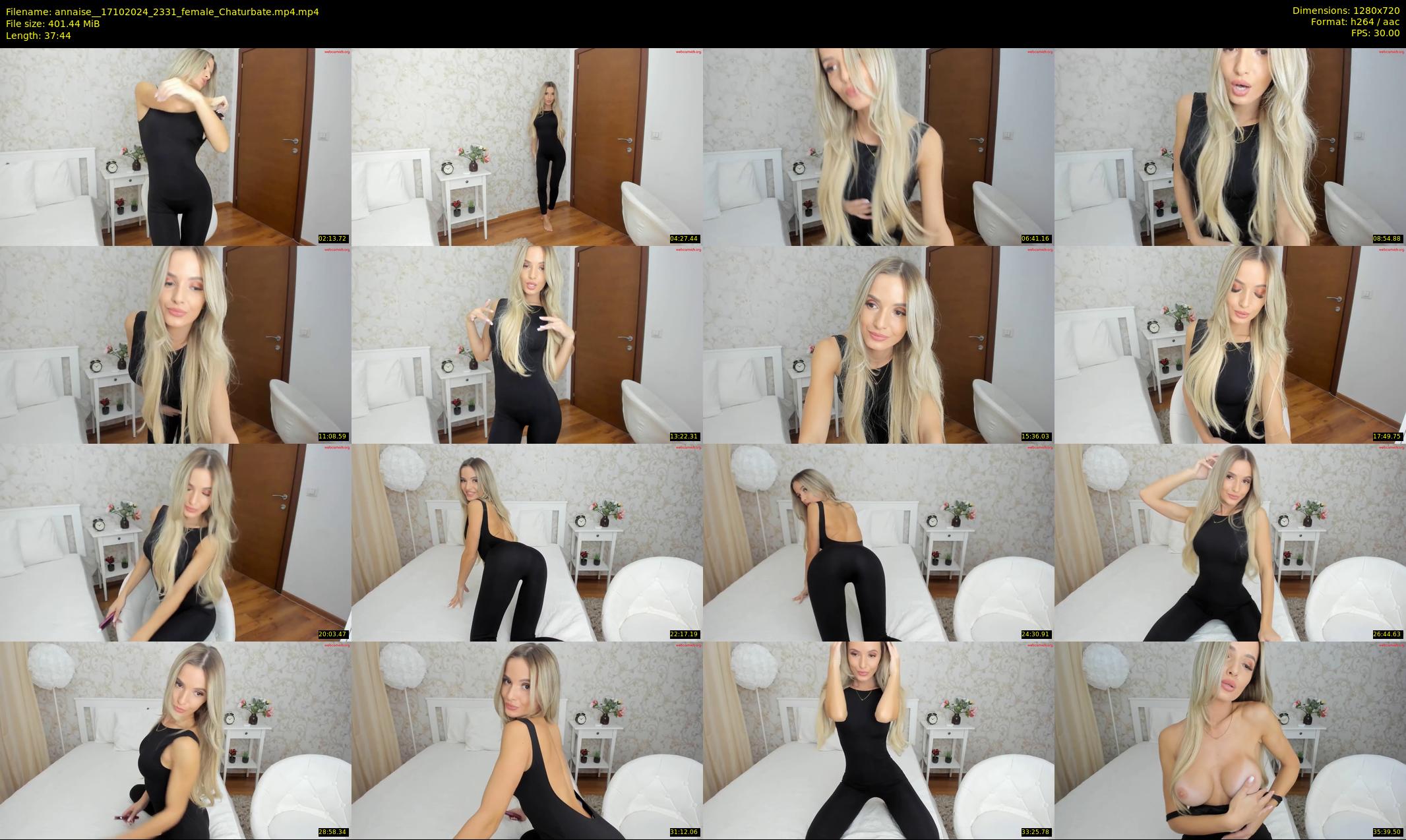 annaise_ — 38 minute Chaturbate female cam show recording, 720p, Oct 17, 2024