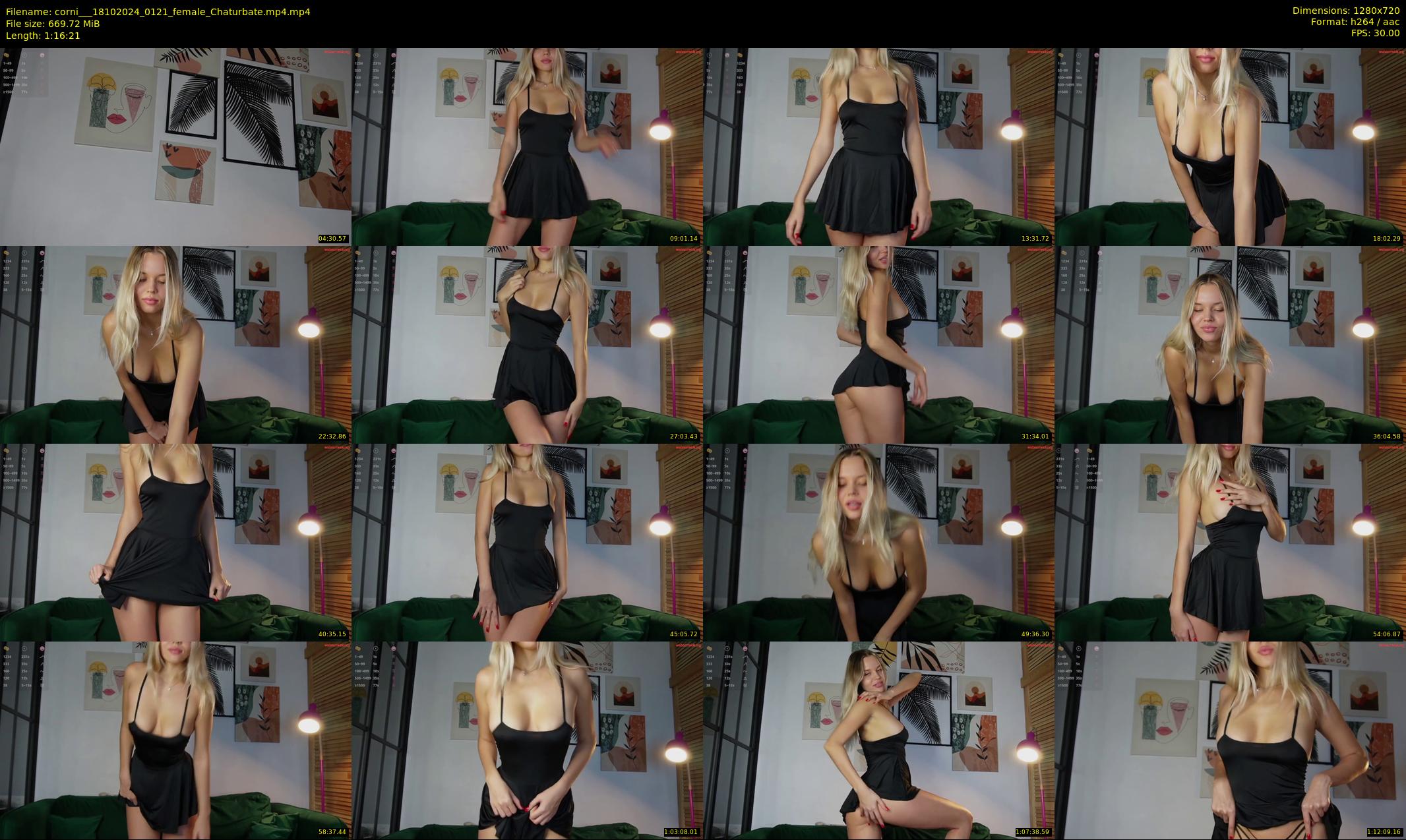 corni__ — 77 minute Chaturbate female cam show recording, 720p, Oct 18, 2024