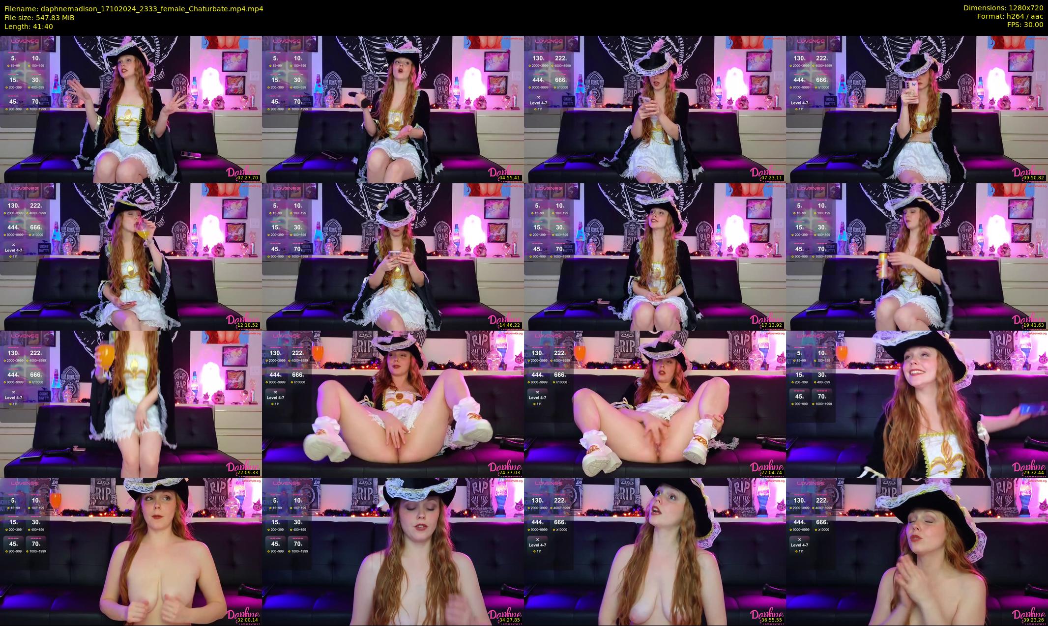 daphnemadison — 42 minute Chaturbate couple cam show recording, 720p, Oct 17, 2024