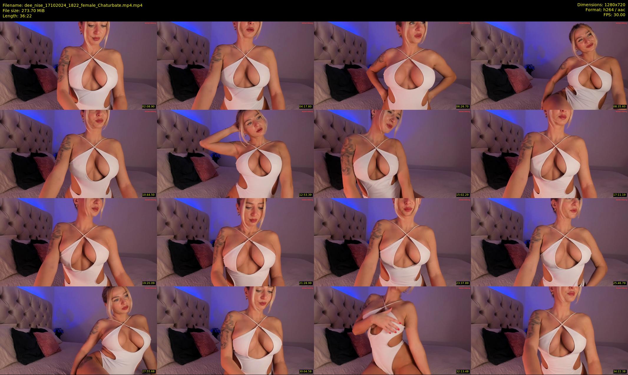dee_nise — 37 minute Chaturbate female cam show recording, 720p, Oct 17, 2024