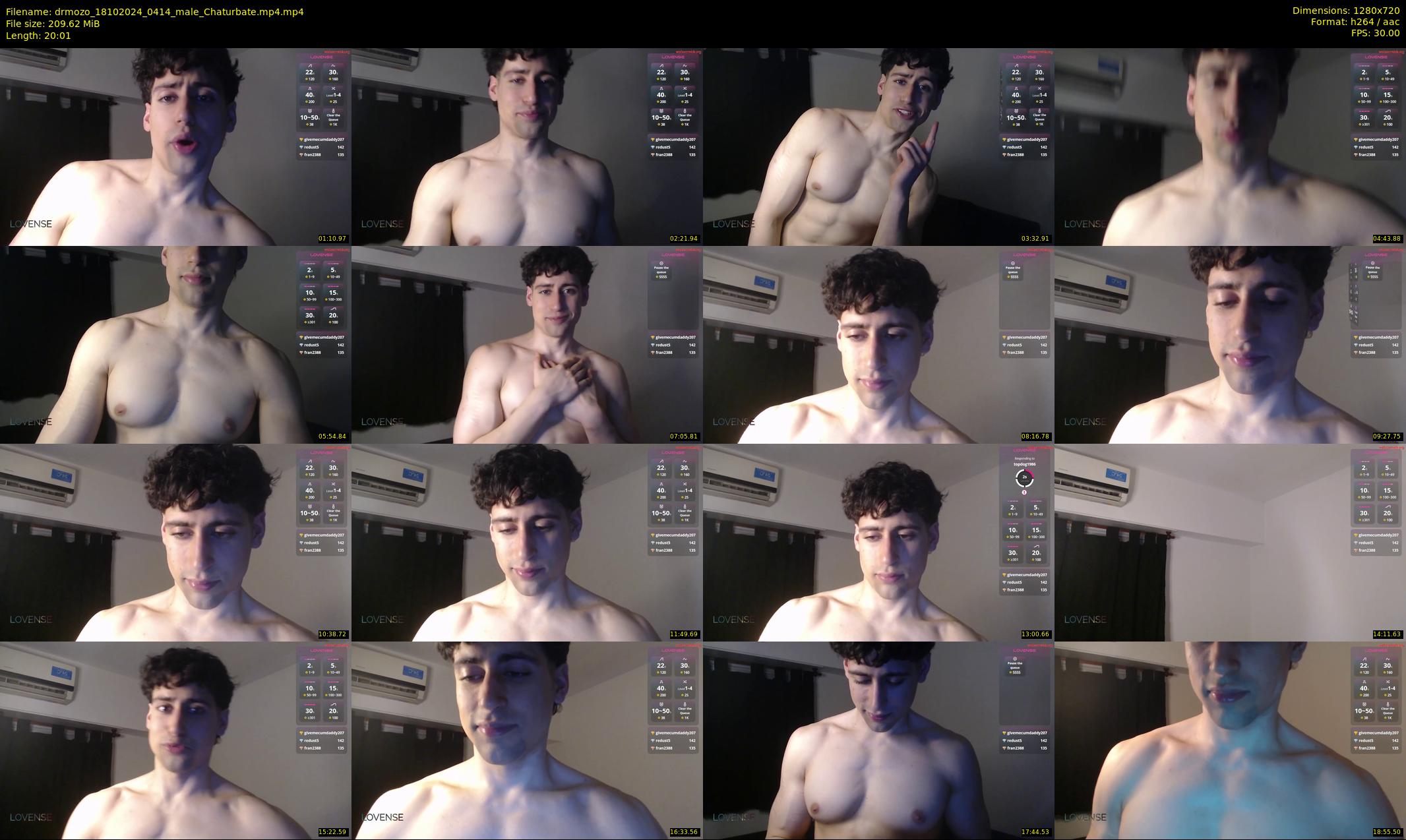 drmozo — 21 minute Chaturbate male cam show recording, 720p, Oct 18, 2024
