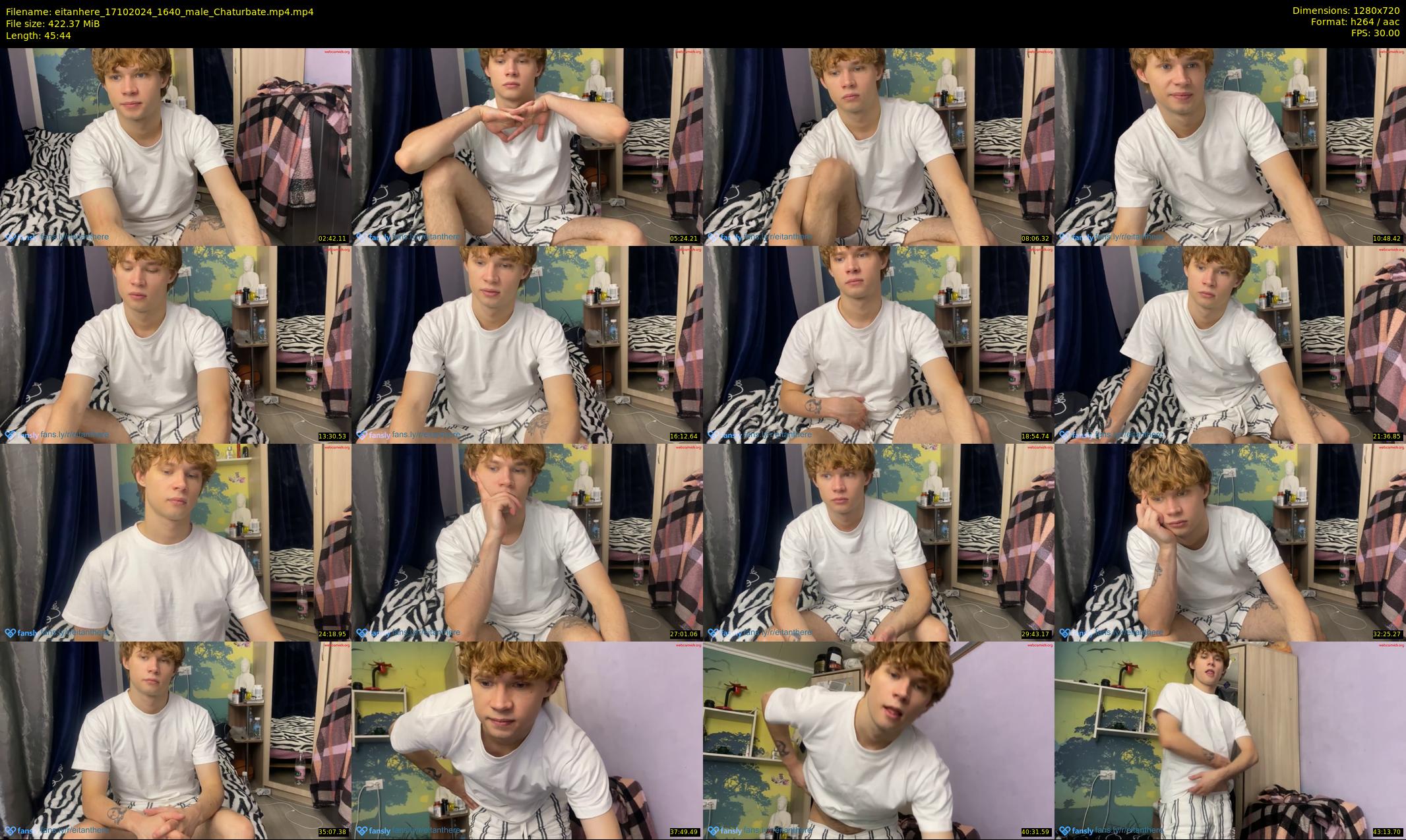 eitanhere — 46 minute Chaturbate male cam show recording, 720p, Oct 17, 2024