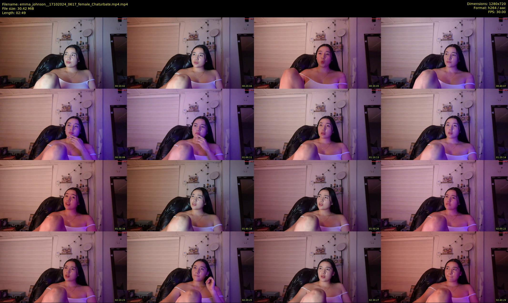 emma_johnson_ — 3 minute Chaturbate female cam show recording, 720p, Oct 17, 2024