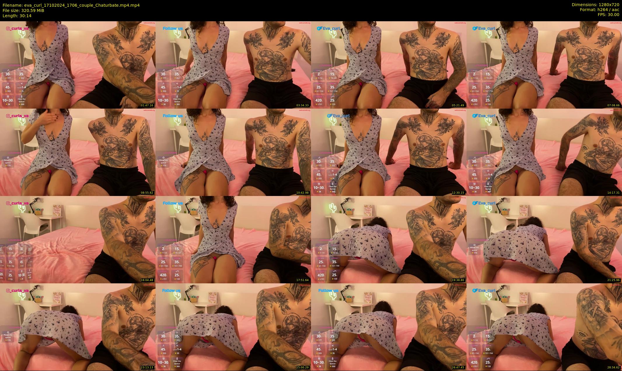 eva_curl — 31 minute Chaturbate couple cam show recording, 720p, Oct 17, 2024