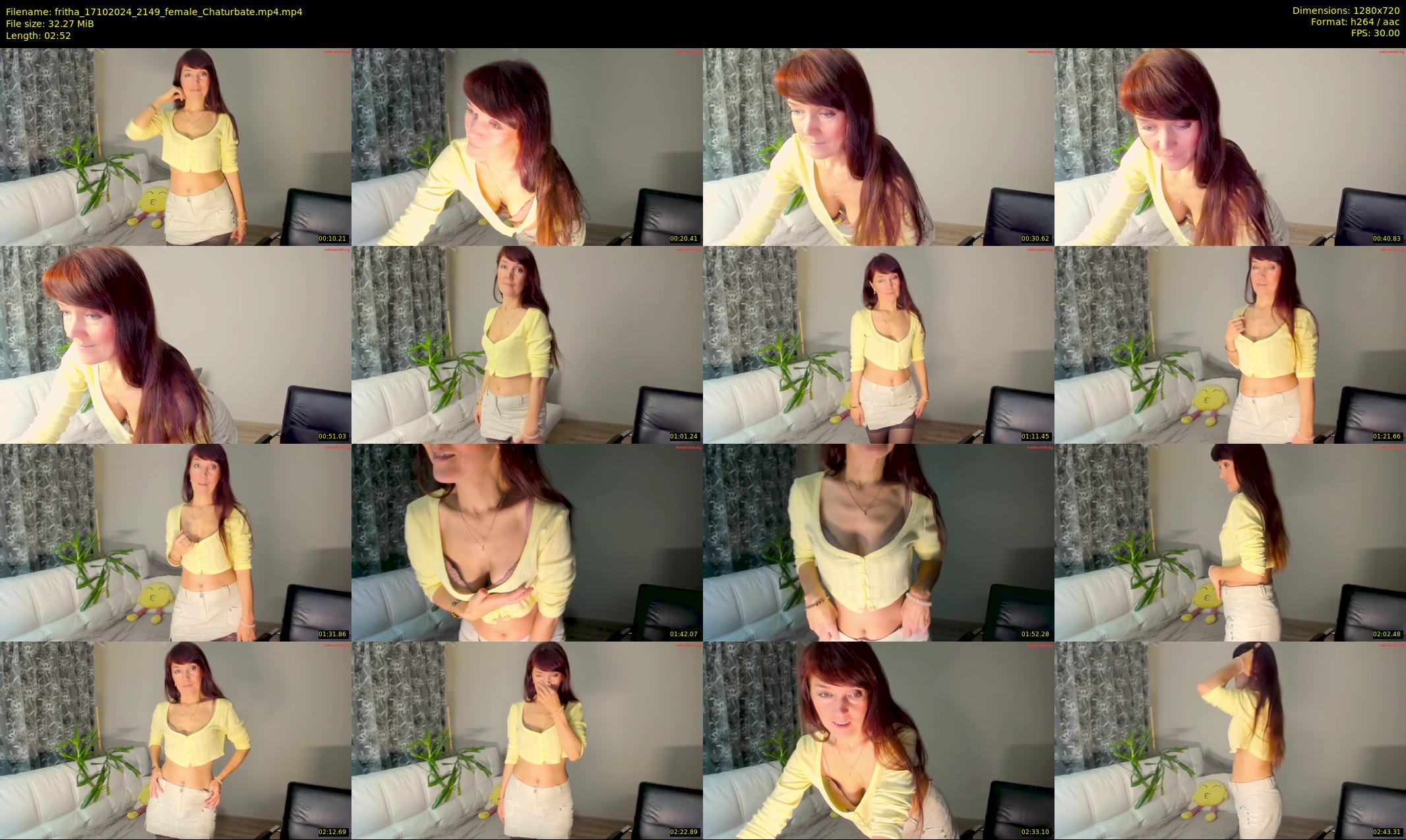 fritha — 3 minute Chaturbate female cam show recording, 720p, Oct 17, 2024