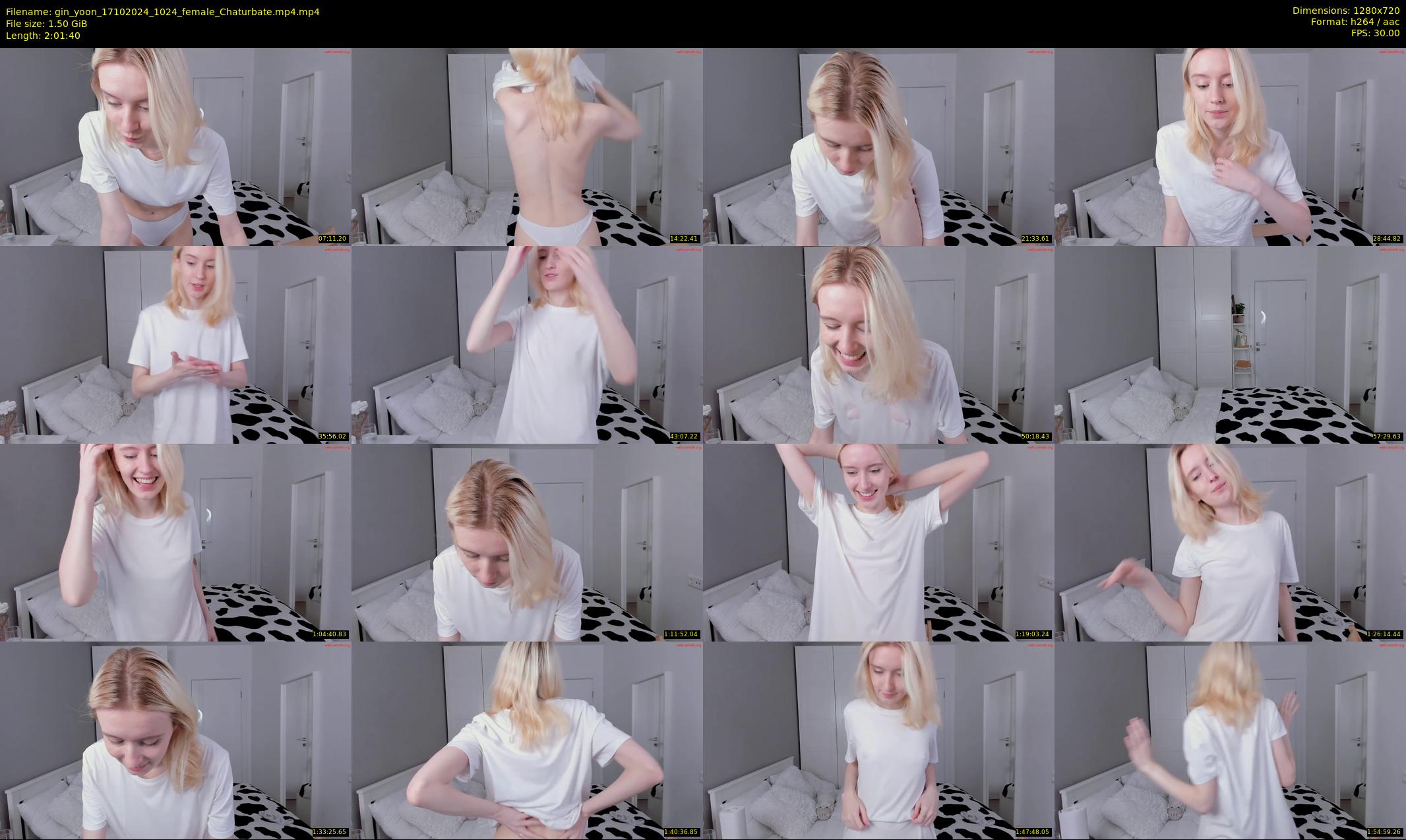 gin_yoon — 122 minute Chaturbate female cam show recording, 720p, Oct 17, 2024