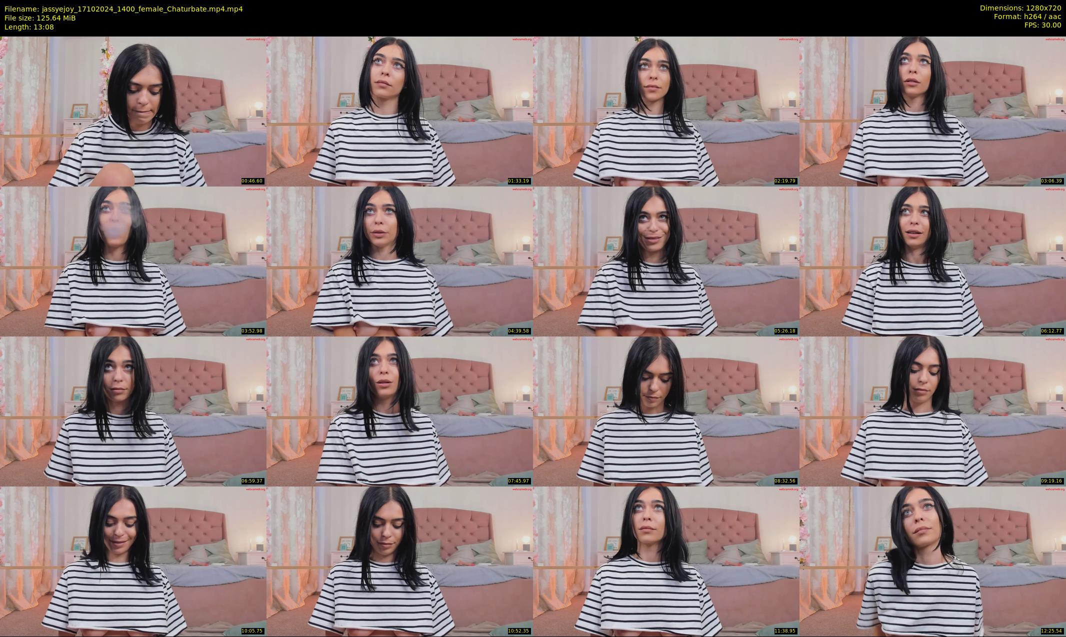 jassyejoy — 14 minute Chaturbate female cam show recording, 720p, Oct 17, 2024